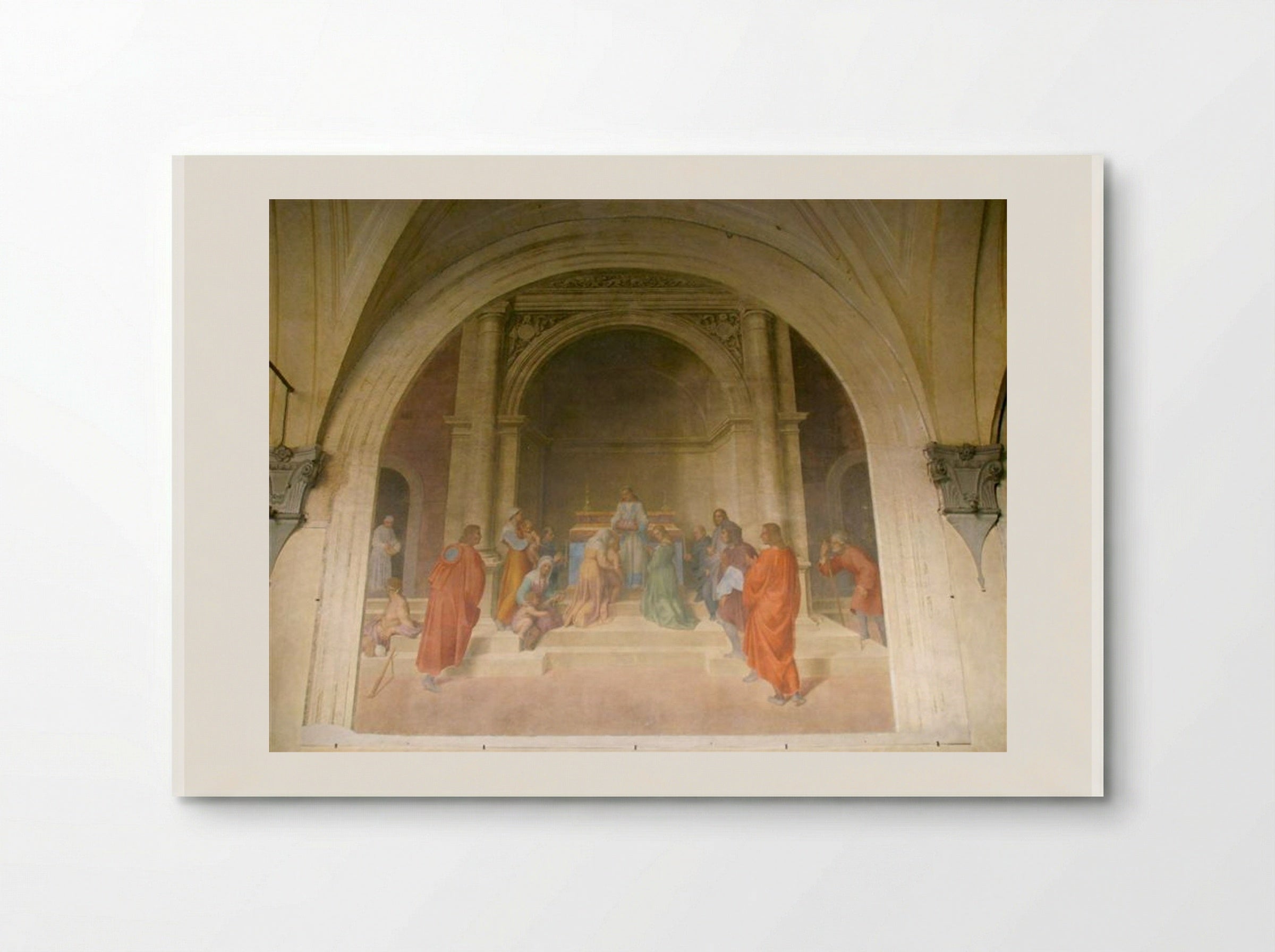 The Miracle of the Relics of San Filippo - Andrea del Sarto - Poster