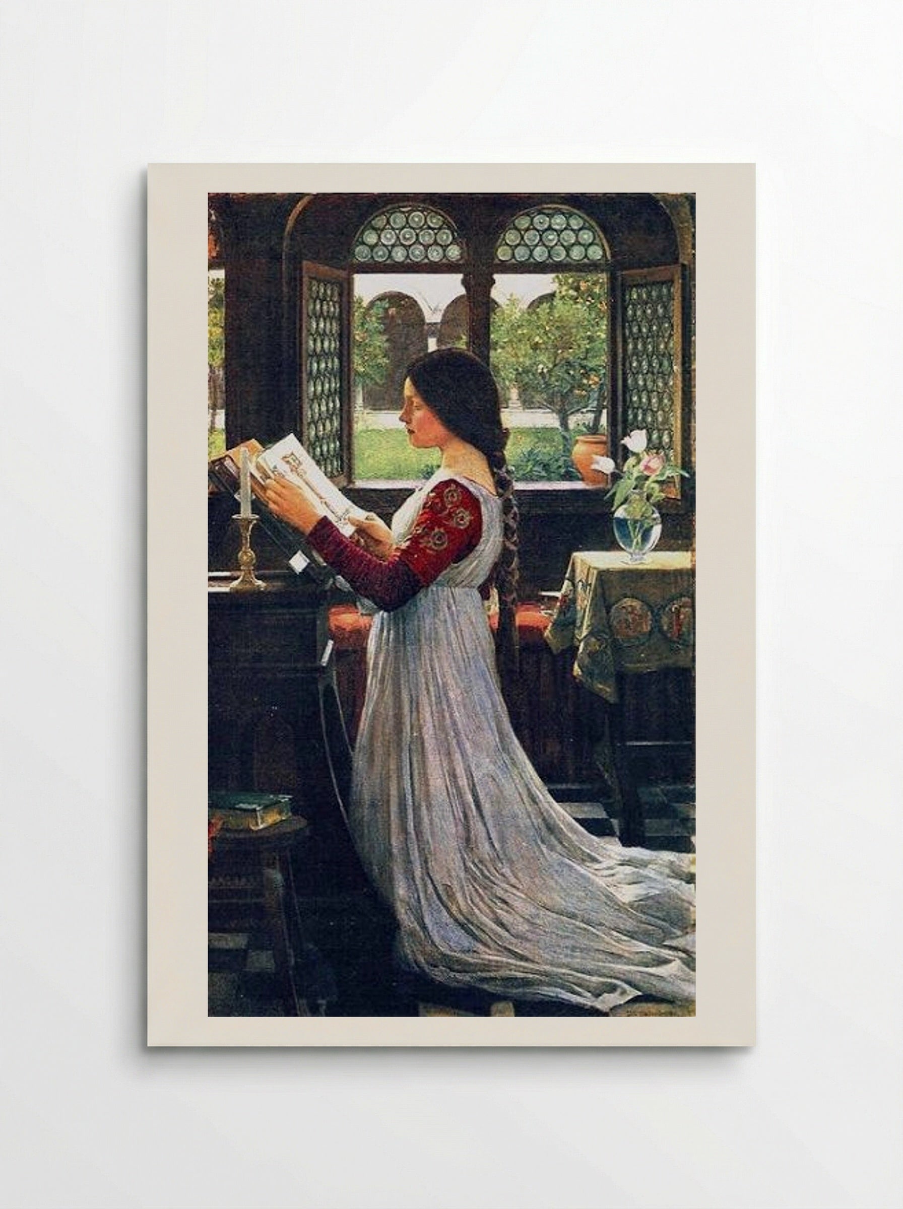 The Missal - John William Waterhouse - Poster