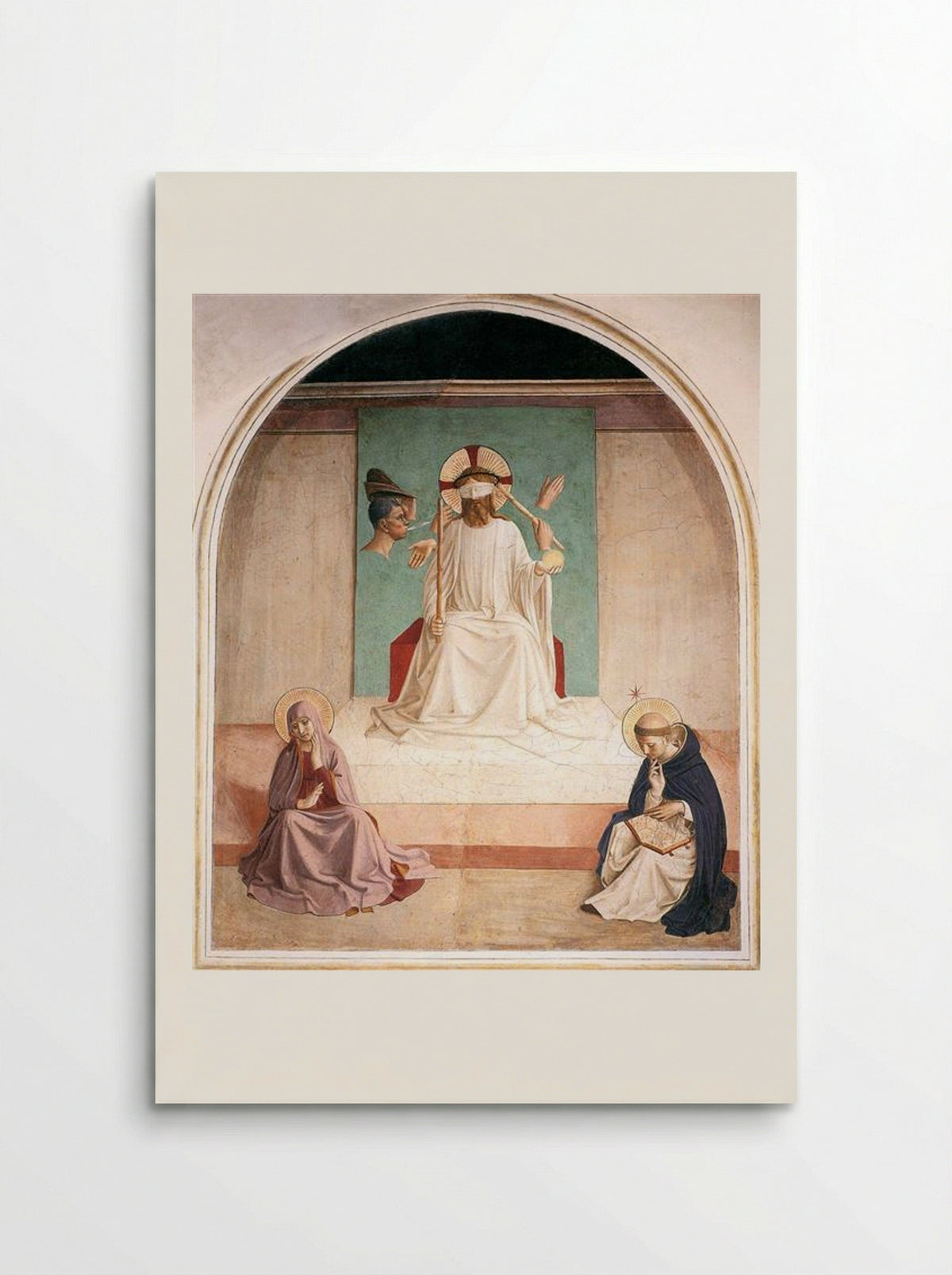 The Mocking of Christ - Fra Angelico - Poster