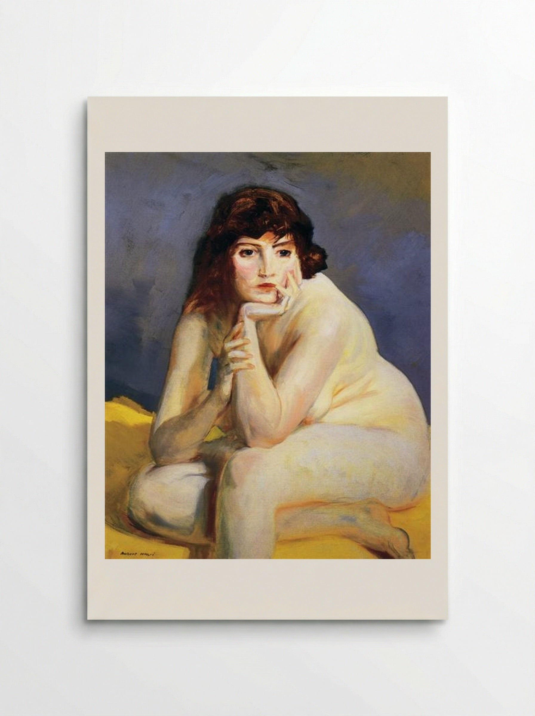 The Model Nude - Robert Henri - Poster