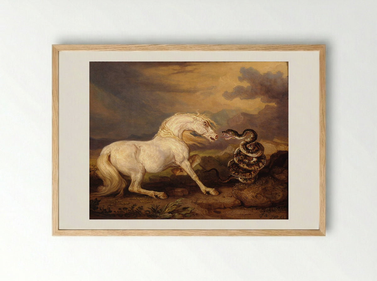The Moment - James Ward - Framed Print Wood