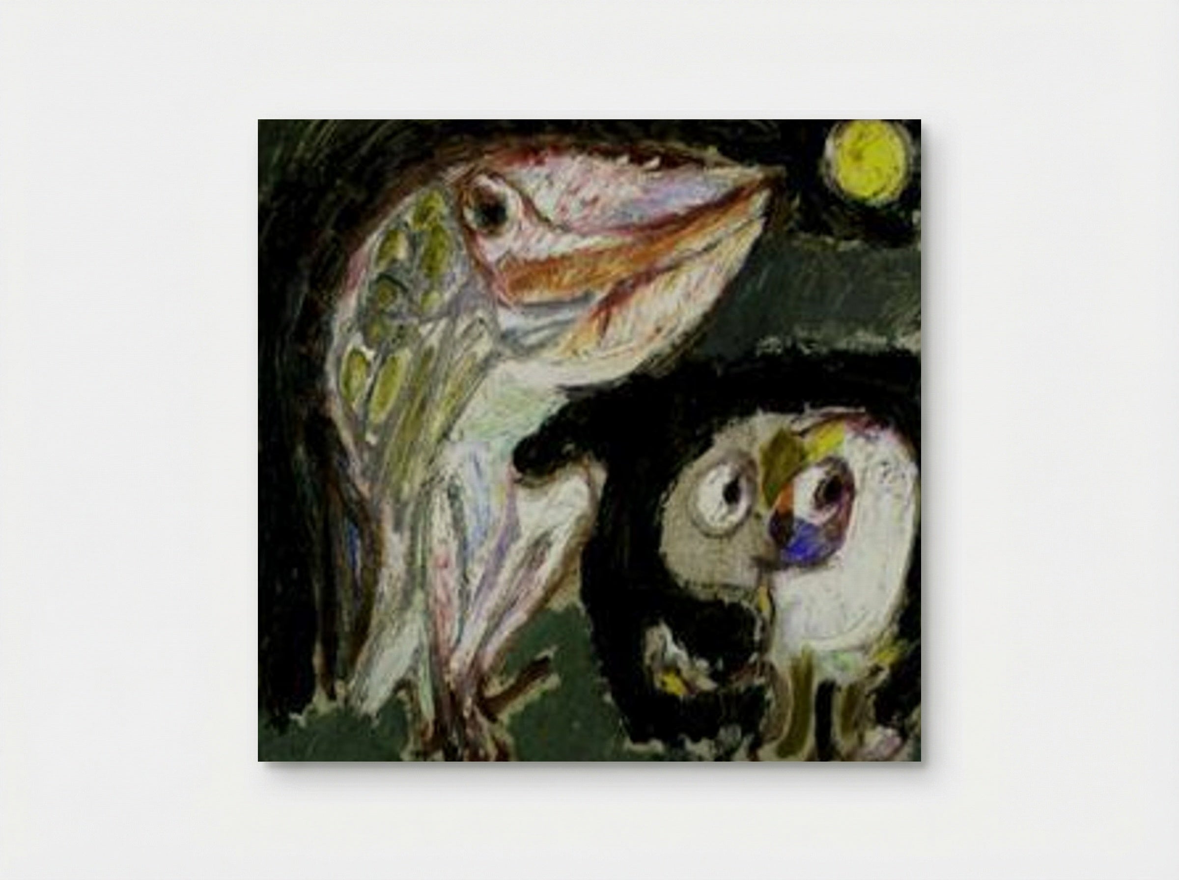 The Moon and the Animals - Asger Jorn - Poster