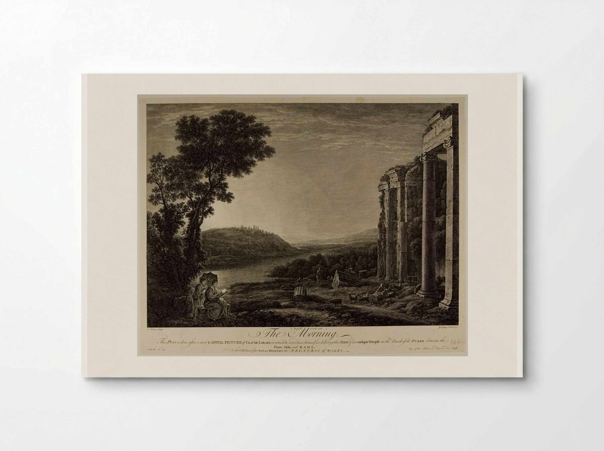 The Morning - François Vivares - Poster