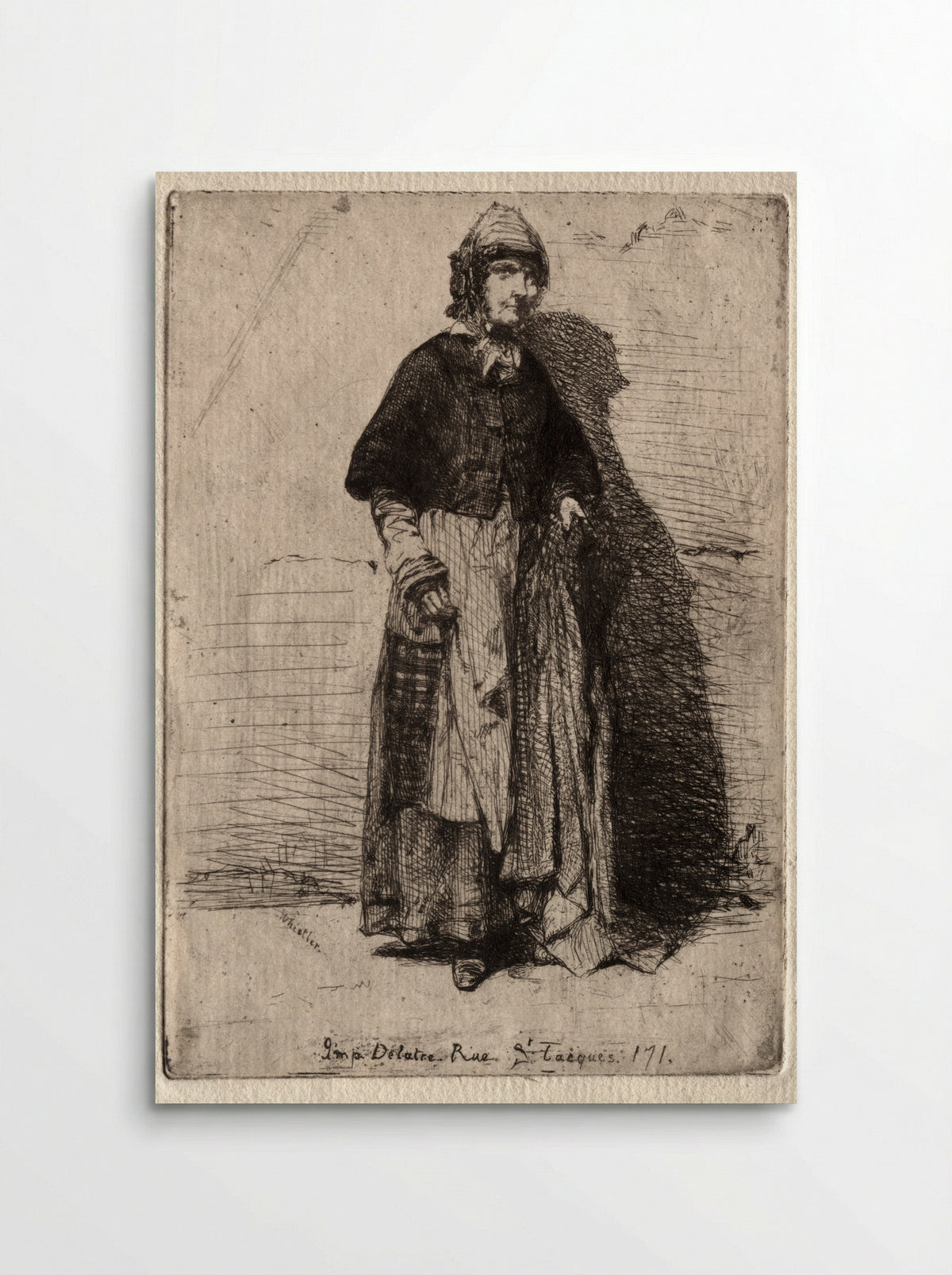 The Mother Gerard - James McNeill Whistler - Poster