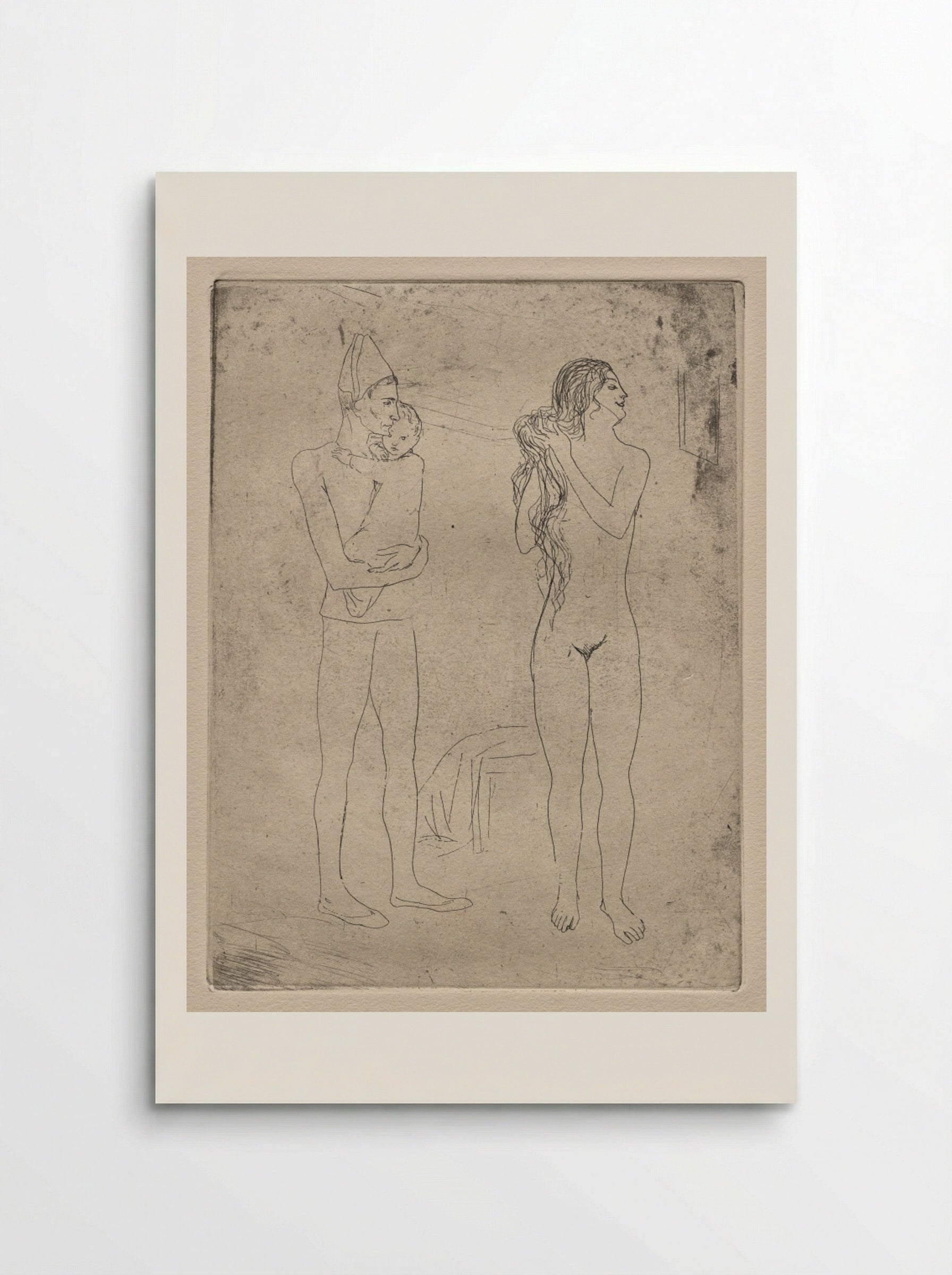 The Mother at Her Toilette - Pablo Picasso - Poster