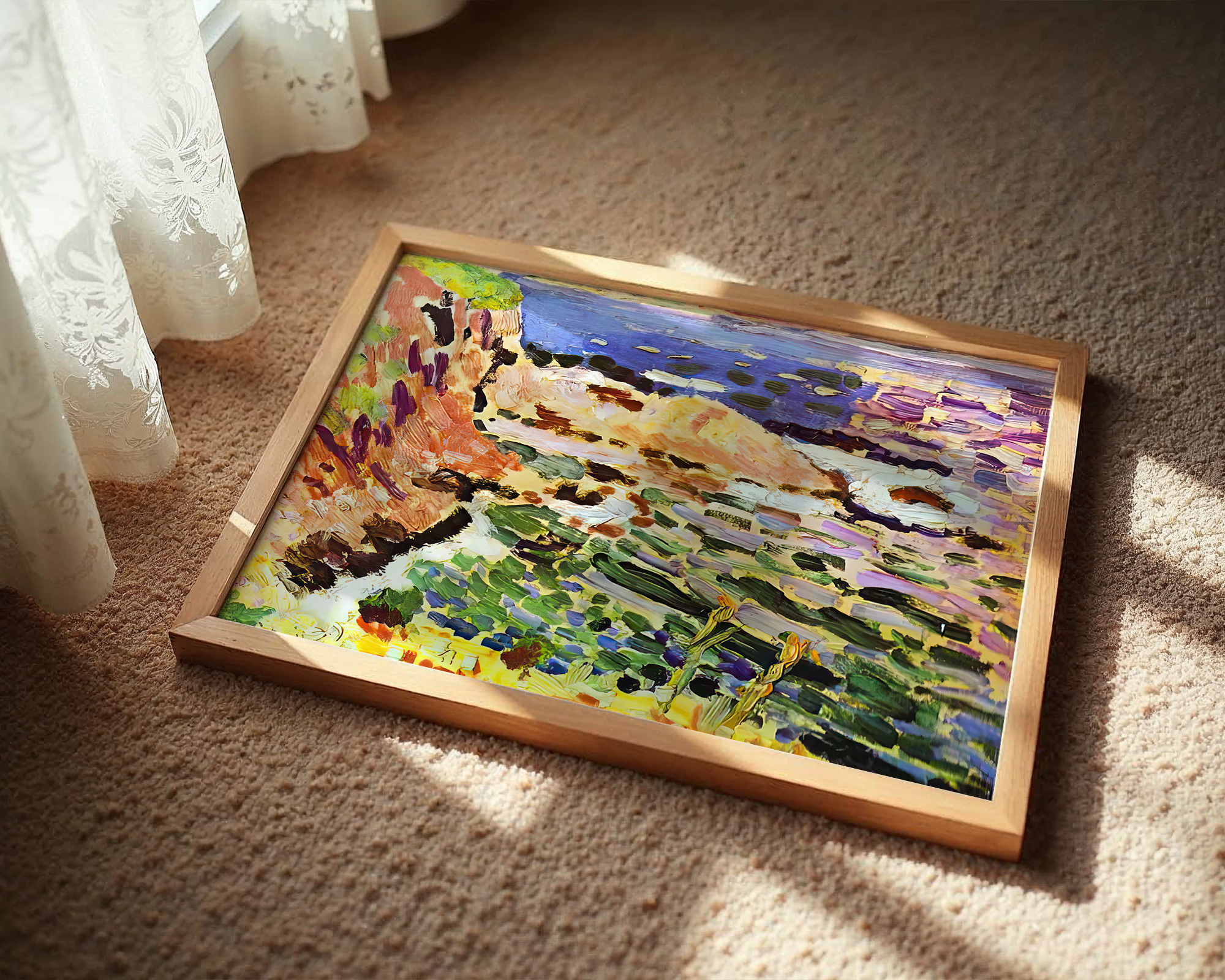 The-Moulade-by-Henri-Matisse-–-Fauvist-Coastal-Scene-Print mockup