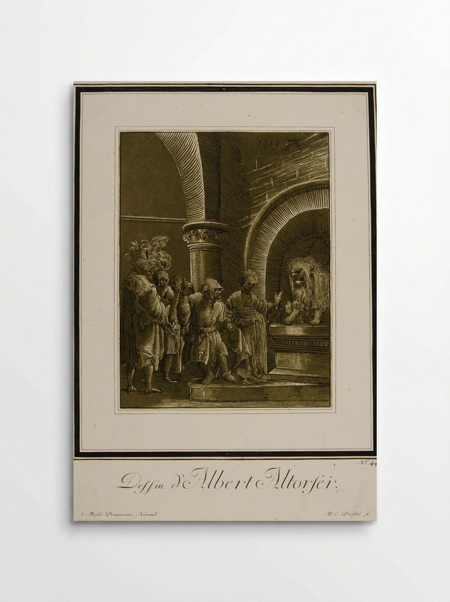 The Mouth of Truth - Maria Catharina Prestel - Poster