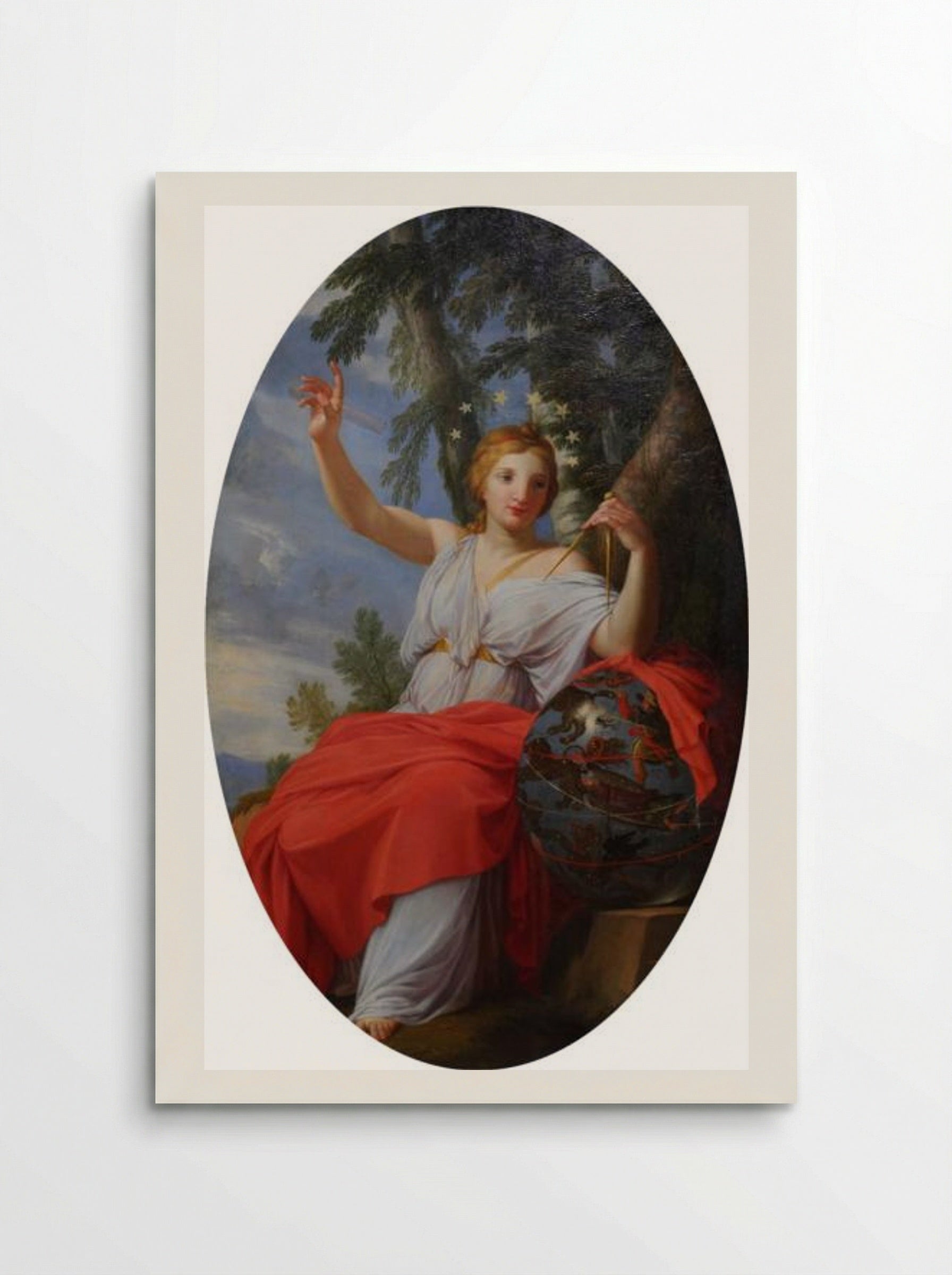 The Muse Urania - Eustache Le Sueur - Poster