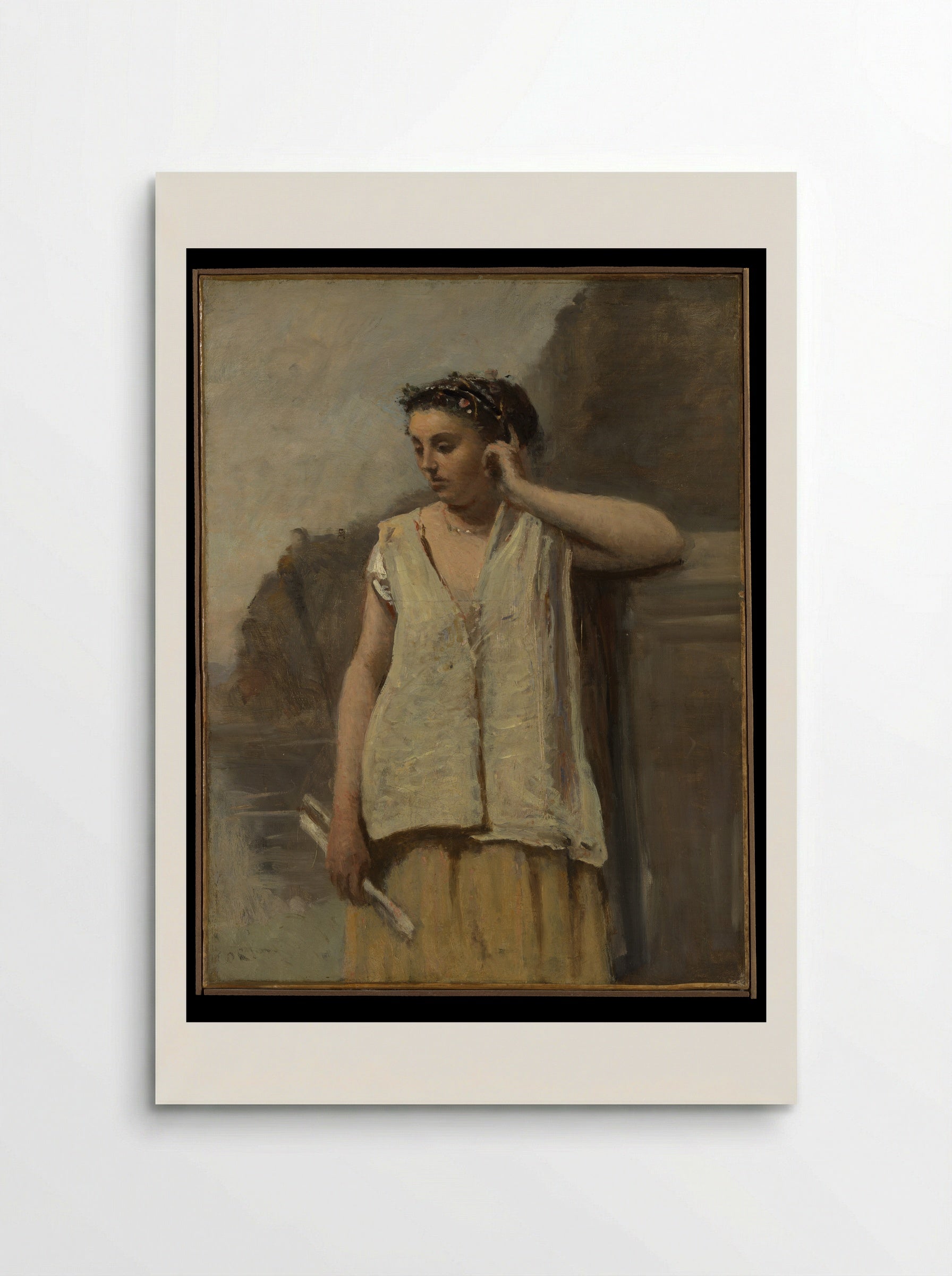 The Muse: History - Camille Corot - Poster