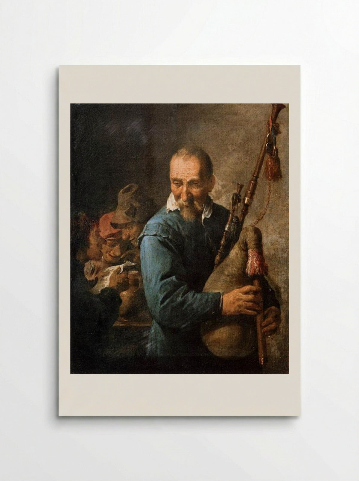 The Musette Player - David Teniers the Younger - Poster