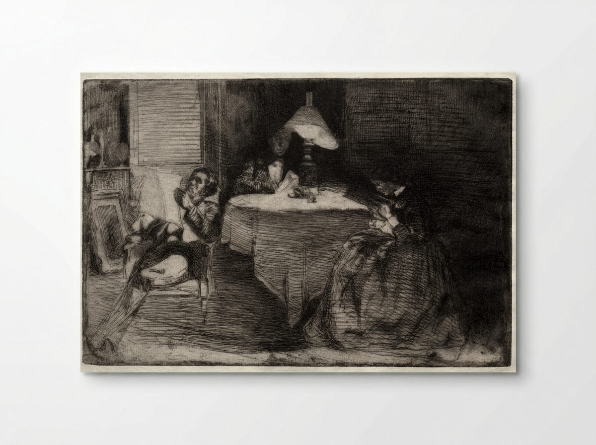 The Music Room - James McNeill Whistler - Poster