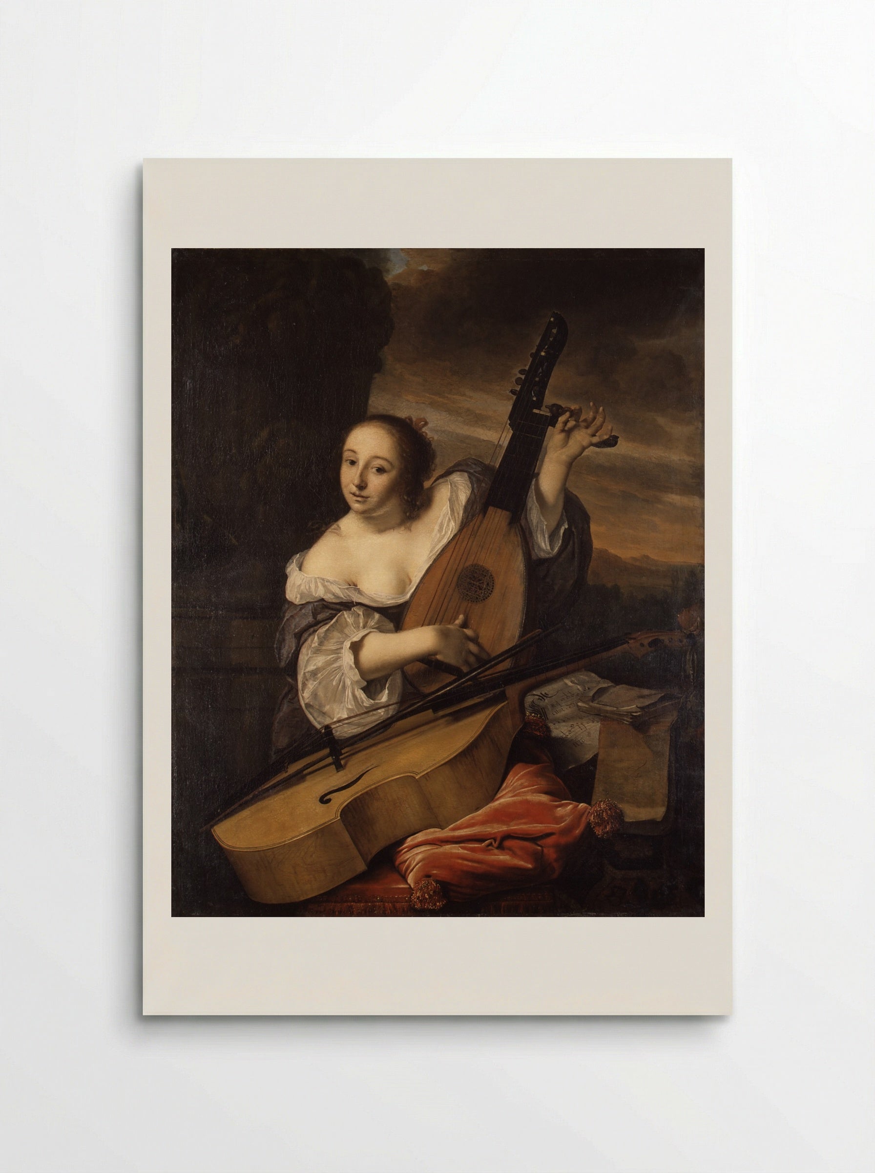The Musician - Bartholomeus van der Helst - Poster