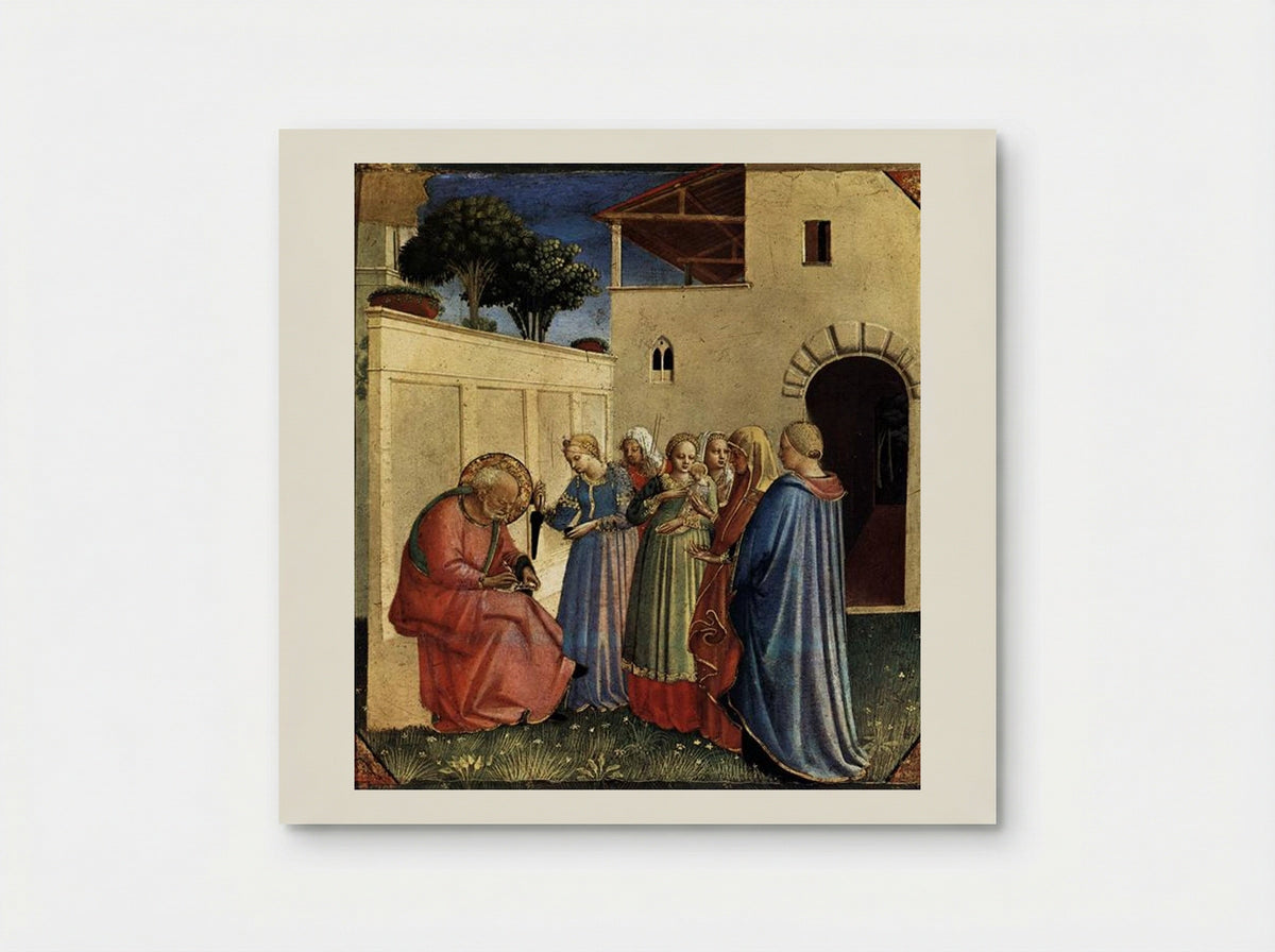 The Naming of St. John the Baptist - Fra Angelico - Poster