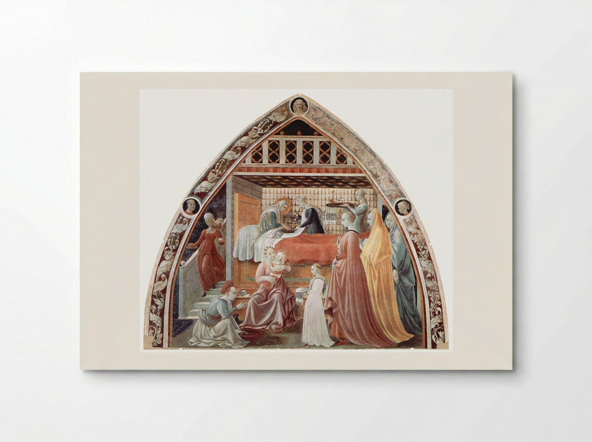 The Nativity of the Virgin - Paolo Uccello - Poster