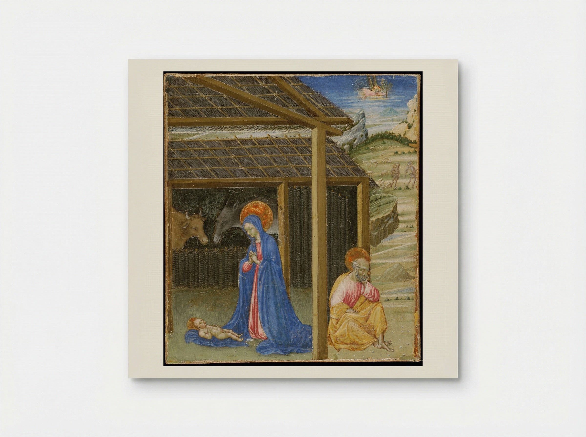 The Nativity - Giovanni di Paolo - Poster