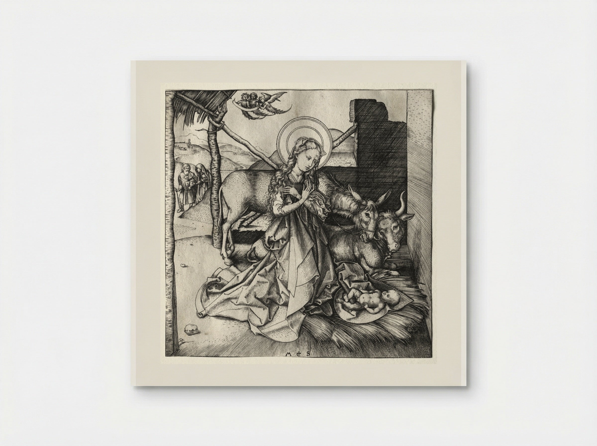 The Nativity - Martin Schongauer - Poster