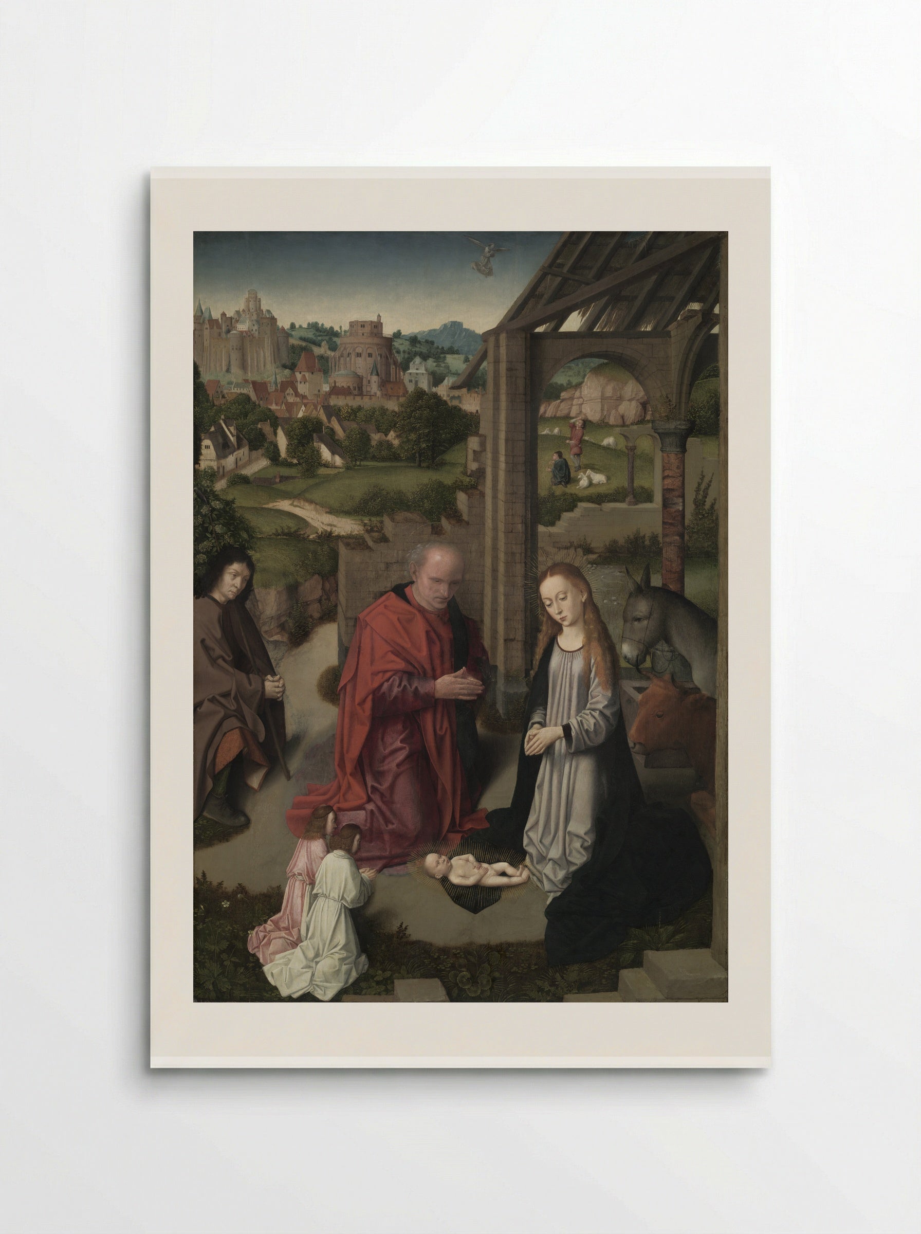 The Nativity - Gerard David - Poster