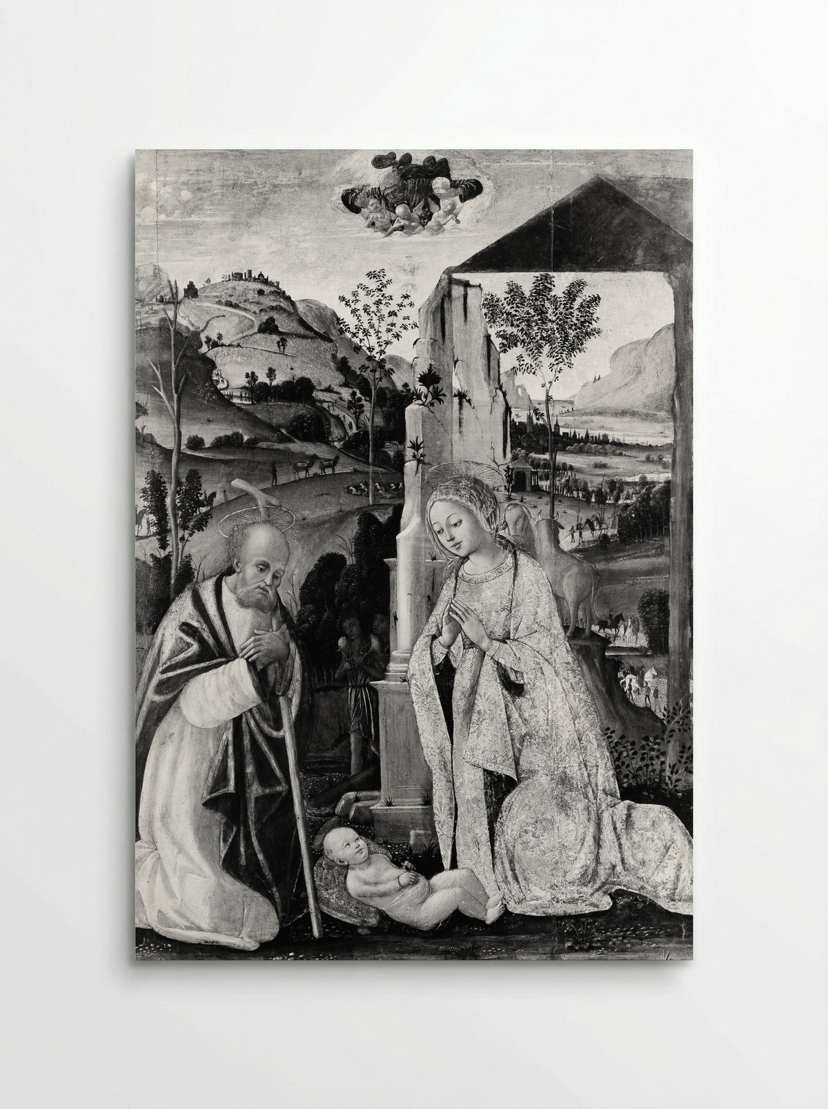 The Nativity - Bernardino Fungai - Poster