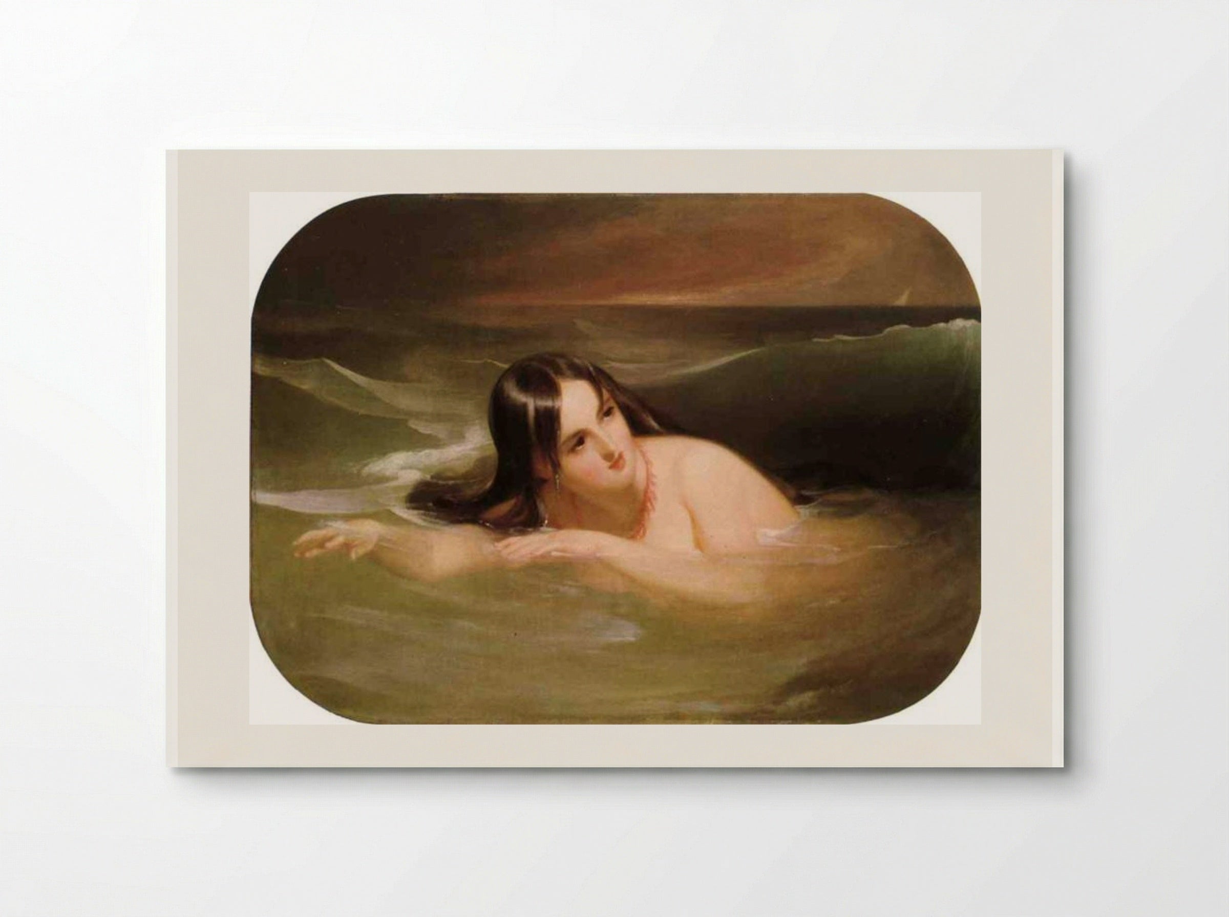 The Nereid Doto - Thomas Sully - Poster