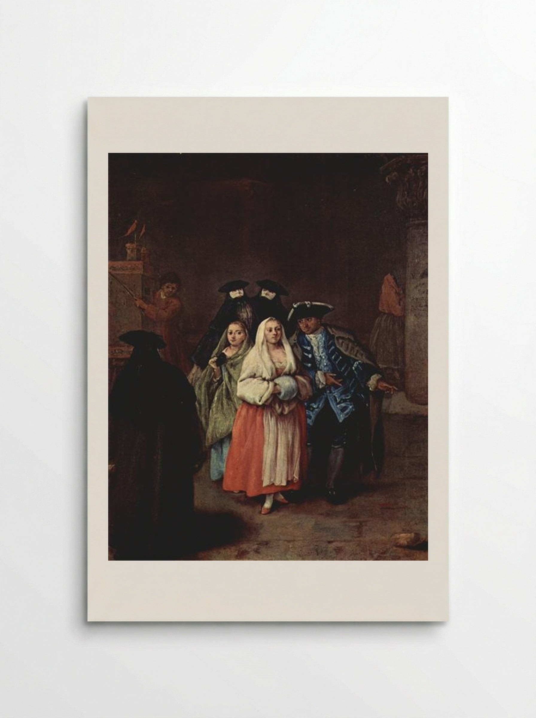 The New World - Pietro Longhi - Poster