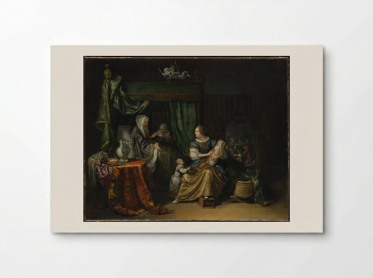 The Newborn Baby - Matthijs Naiveu - Poster