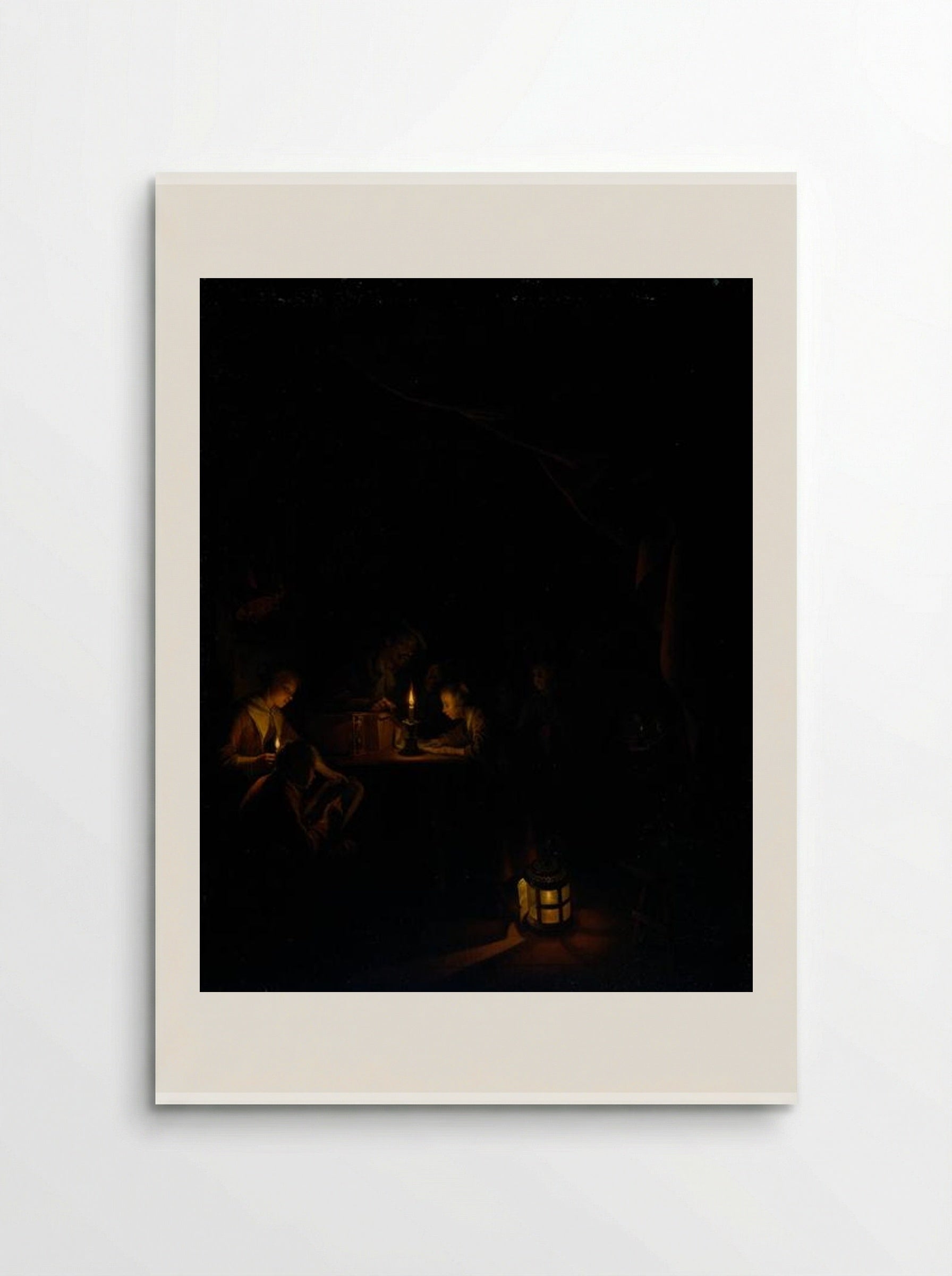 The Night School - Gerrit Dou - Poster