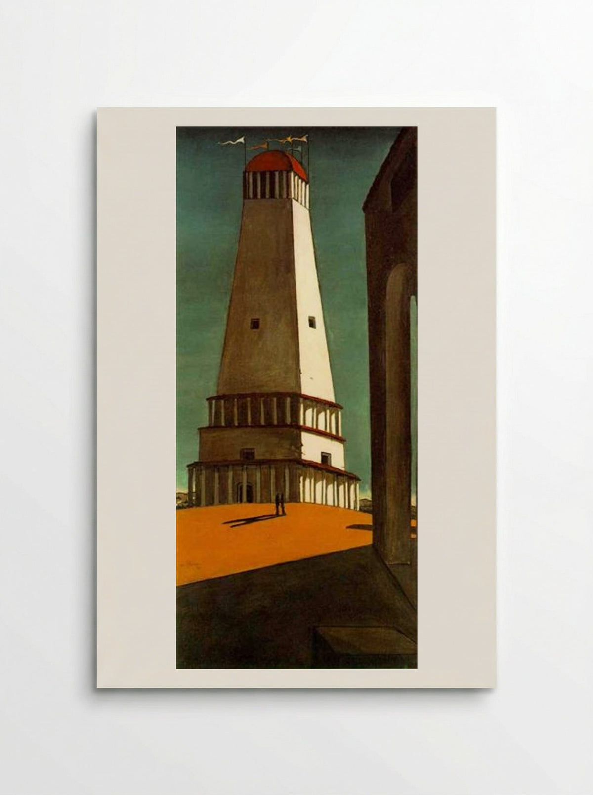 The Nostalgia of the Infinite - Giorgio de Chirico - Poster