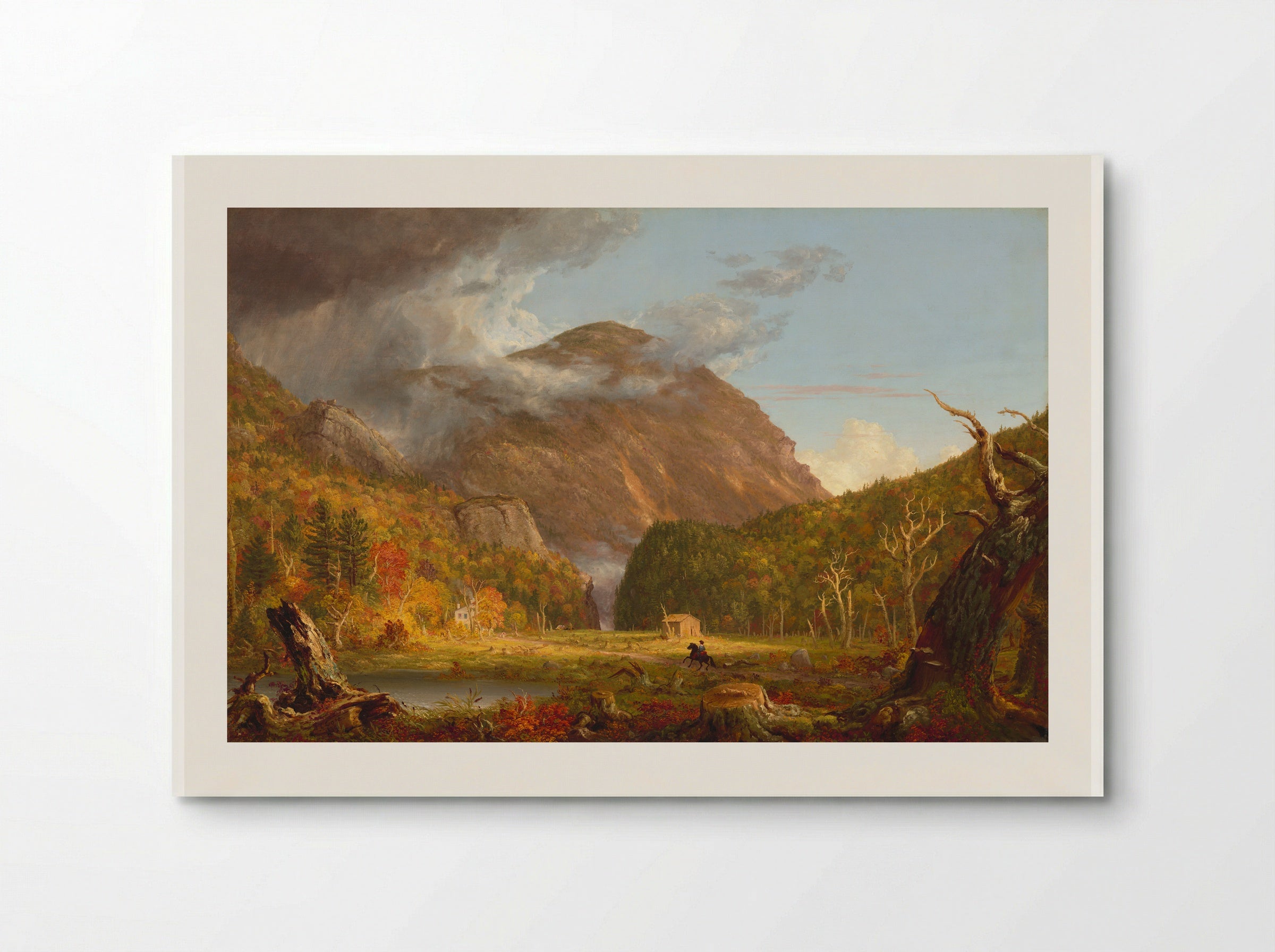 The Notch of the White Mountains (Crawford Notch) - Thomas Cole - Poster