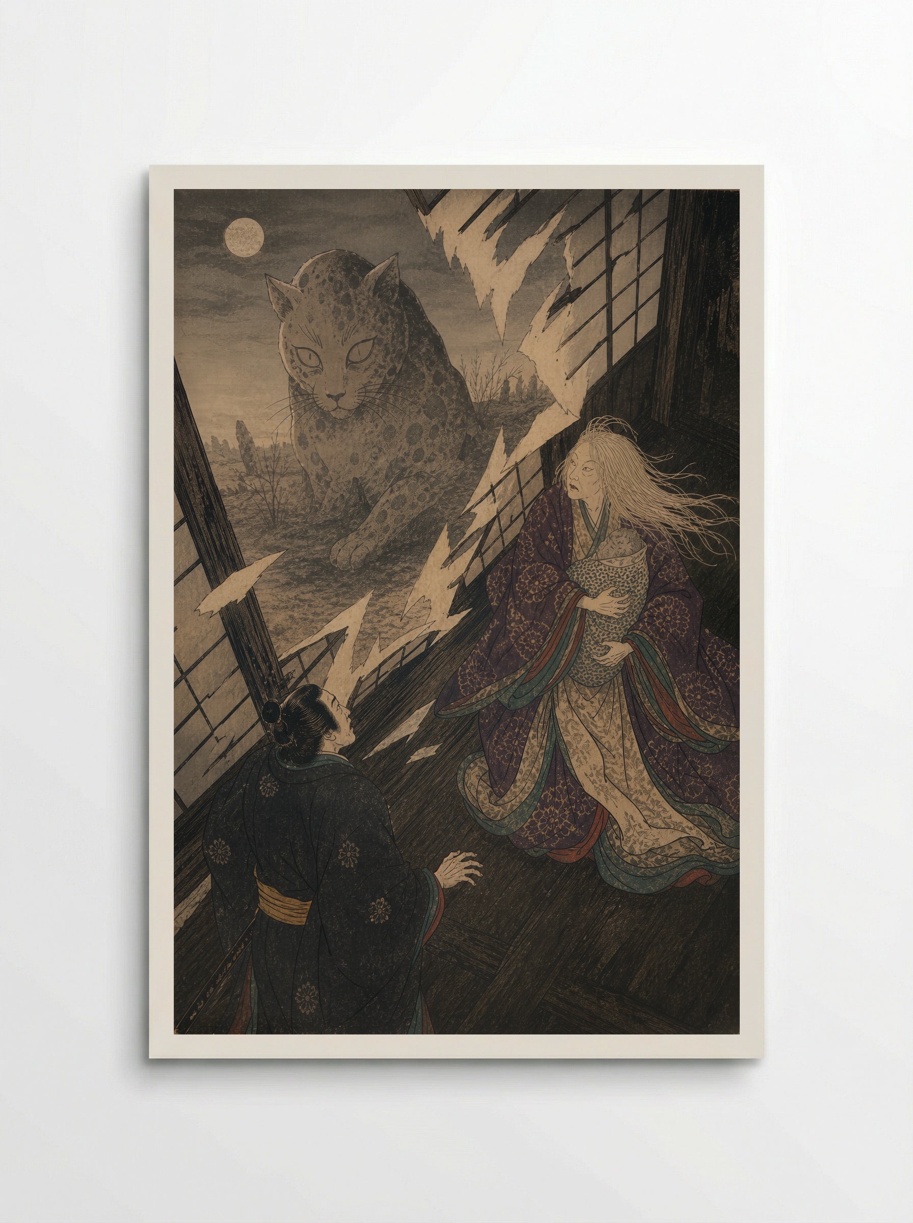 The Okazaki Cat Demon: The Cat-Stone Revealed - Poster