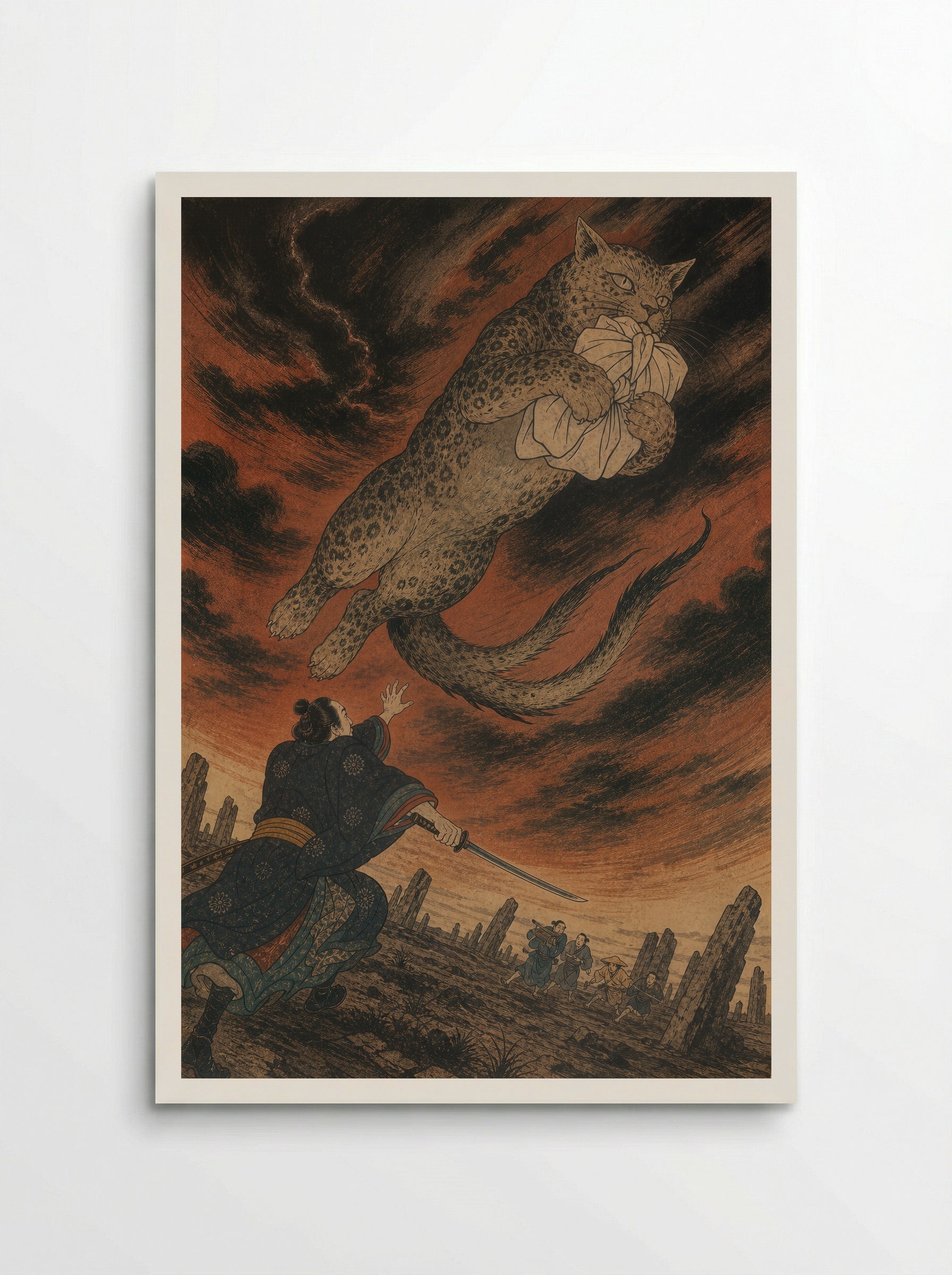 The Okazaki Cat Demon: The Forked-Tail Flight - Poster