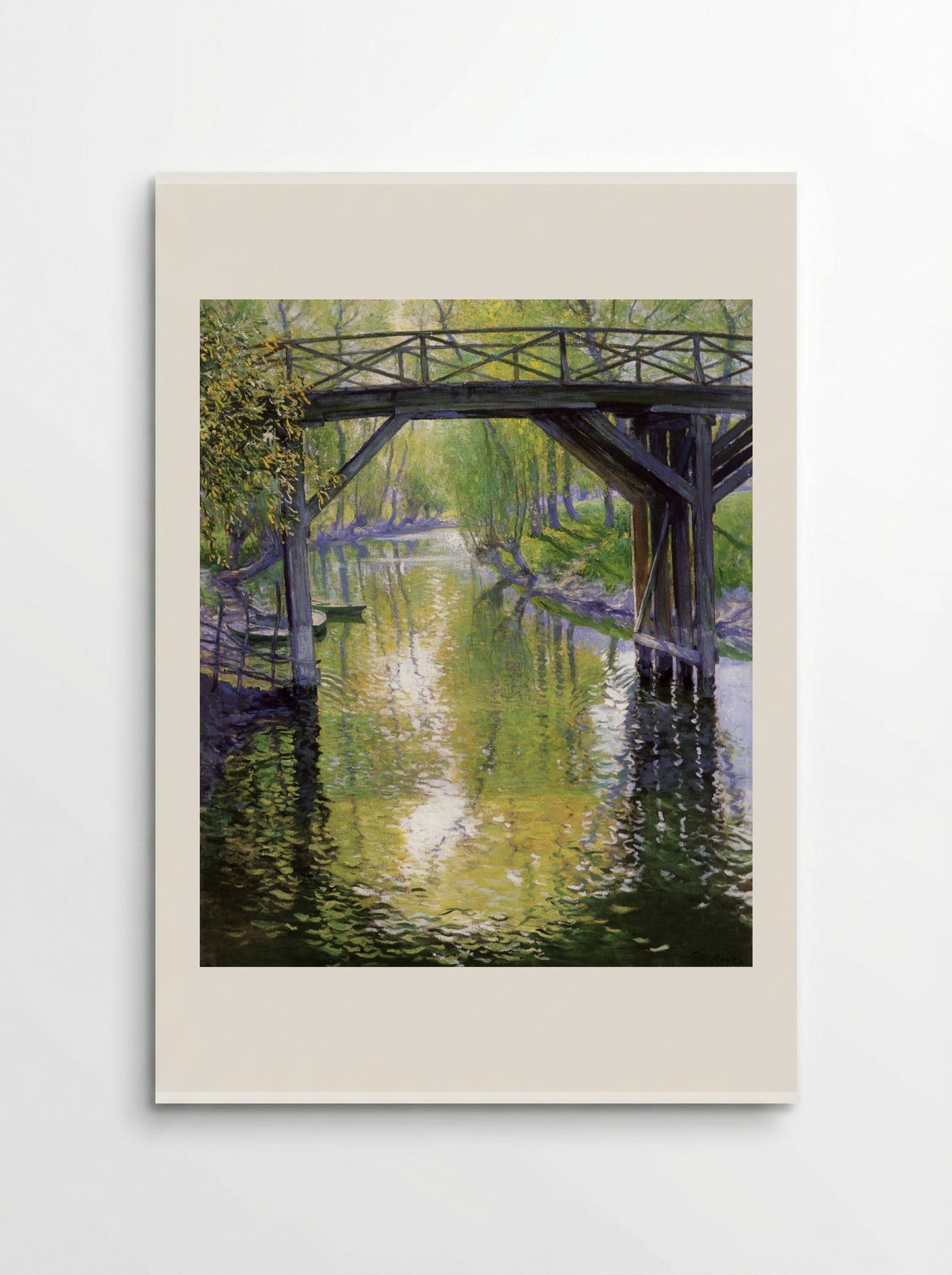 The Old Bridge, France - Guy Rose - Poster