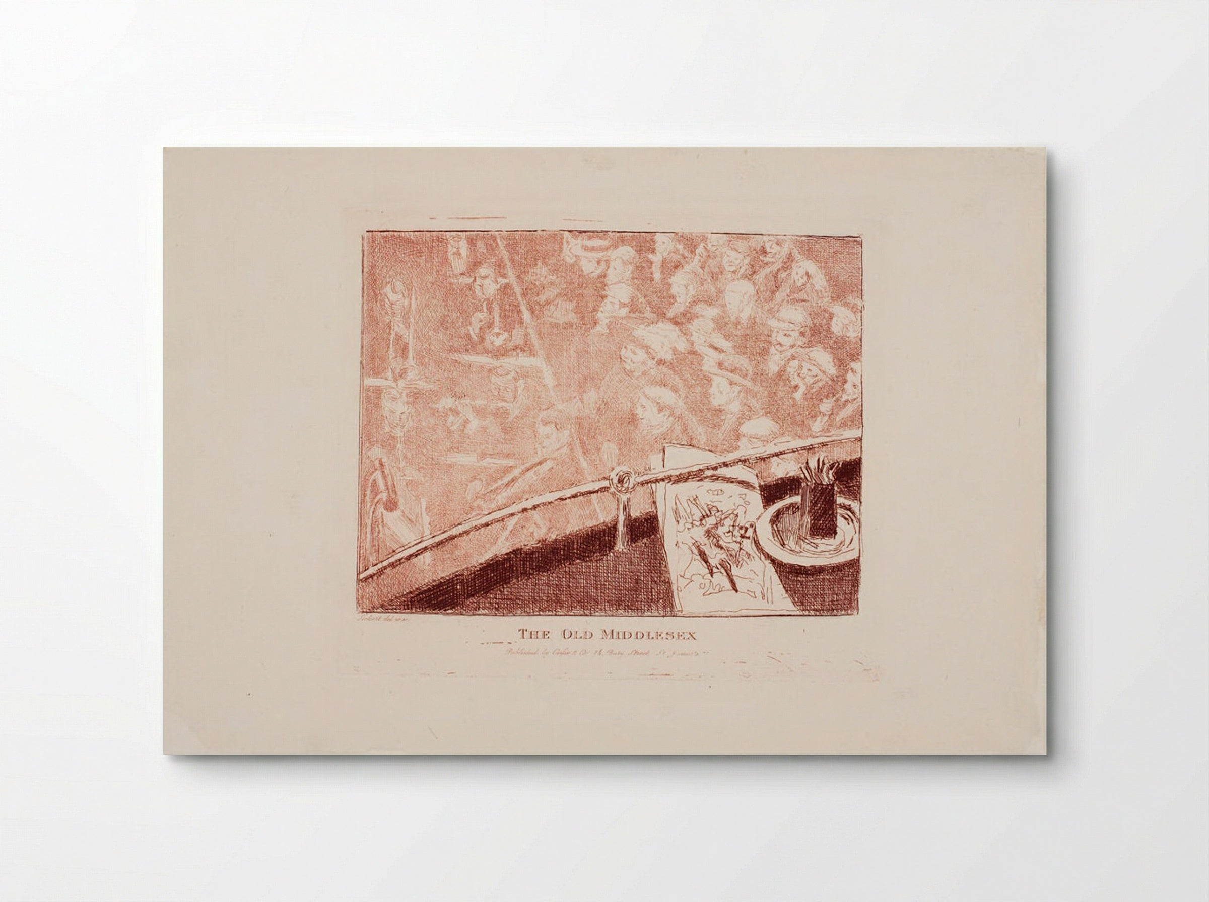 The Old Middlesex - Walter Sickert - Poster