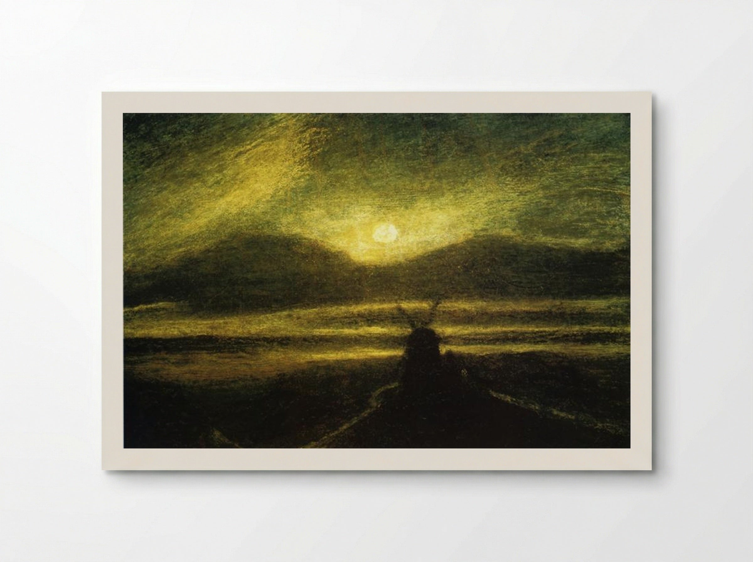 The Old Mill by Moonlight - Albert Pinkham Ryder - Poster