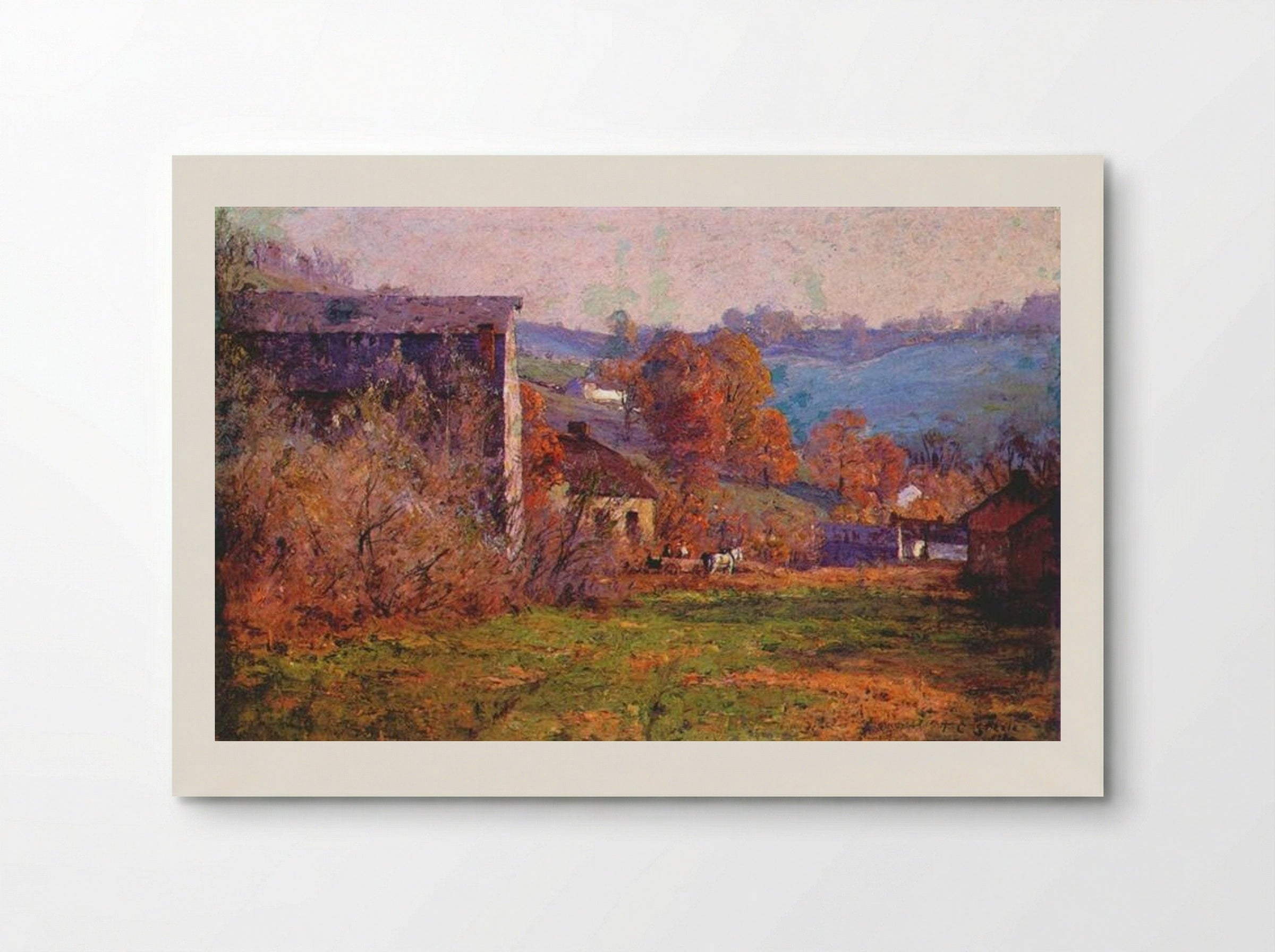 The Old Mills - T. C. Steele - Poster
