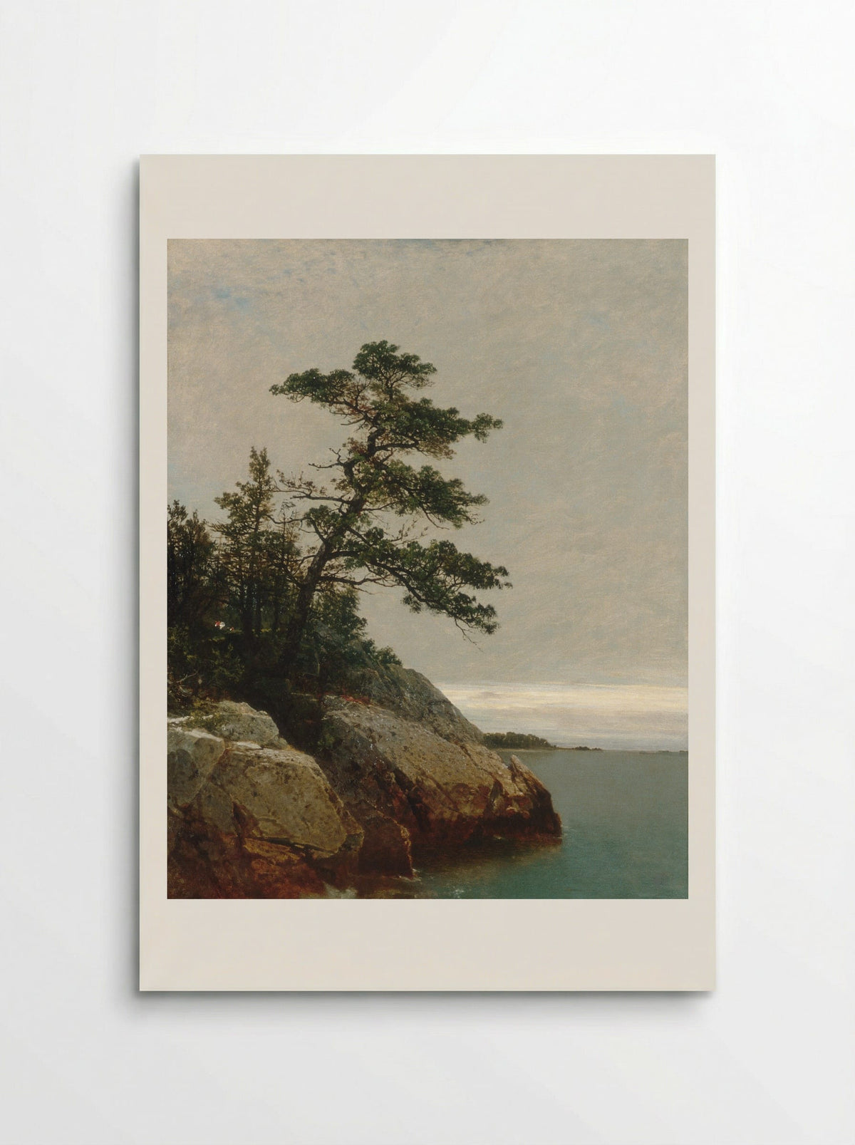The Old Pine, Darien, Connecticut - John Frederick Kensett - Poster