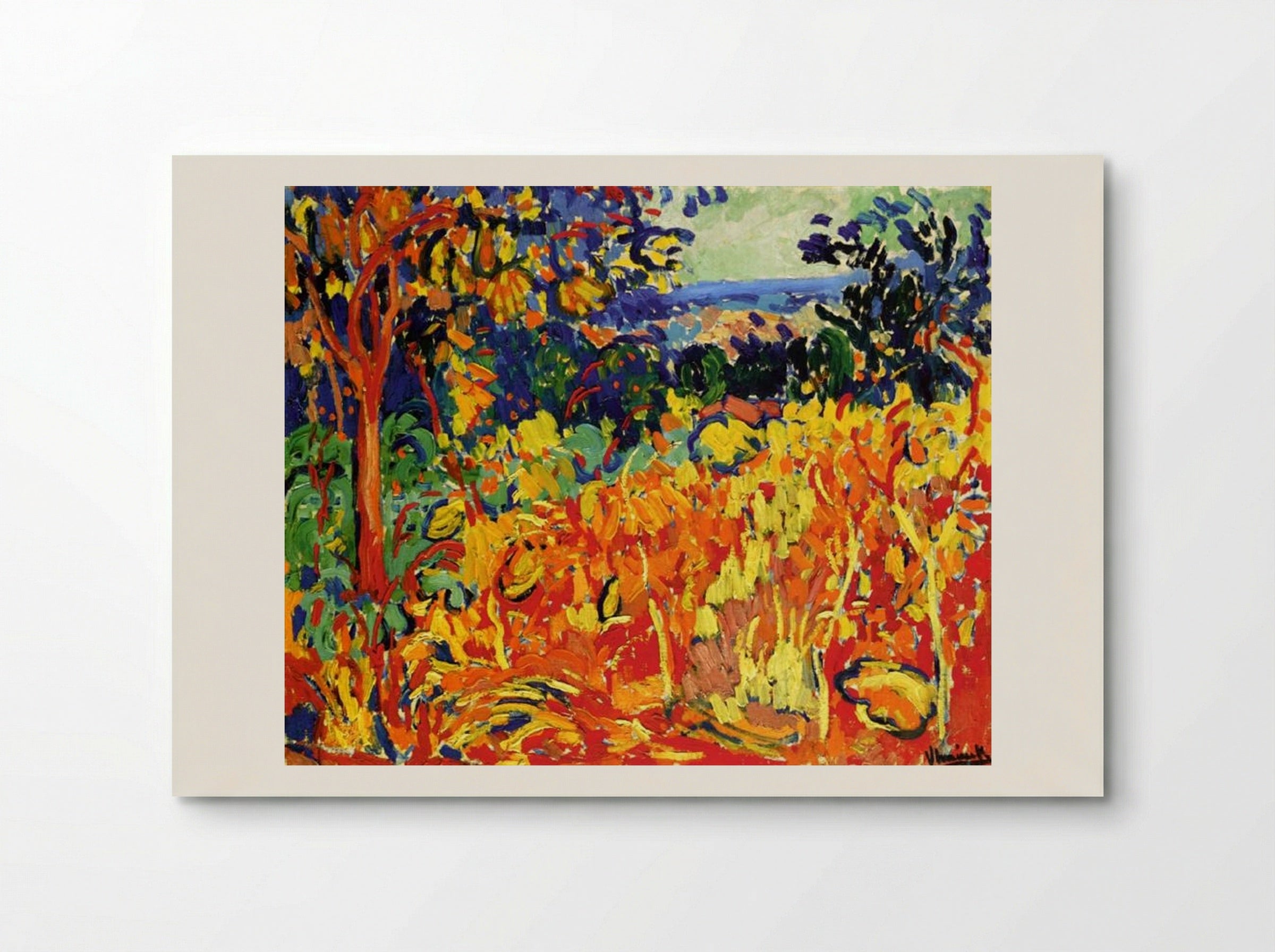 The Orchard - Maurice de Vlaminck - Poster