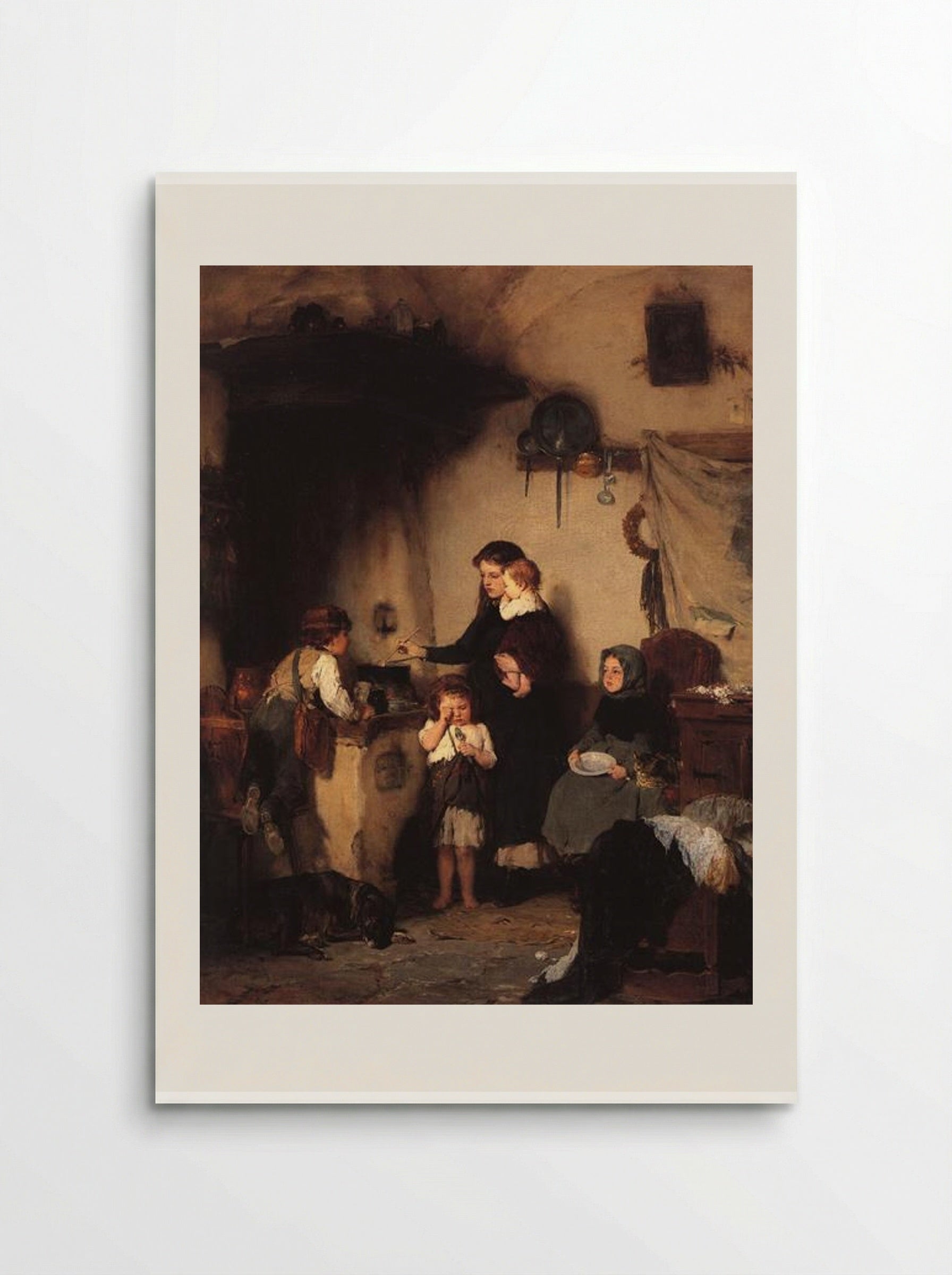 The Orphans - Nikolaos Gyzis - Poster