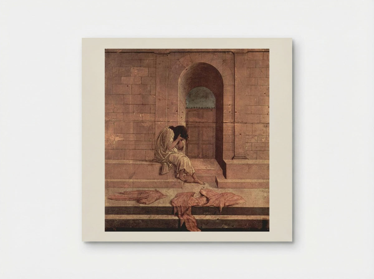 The Outcast (Derelitta) - Sandro Botticelli - Poster