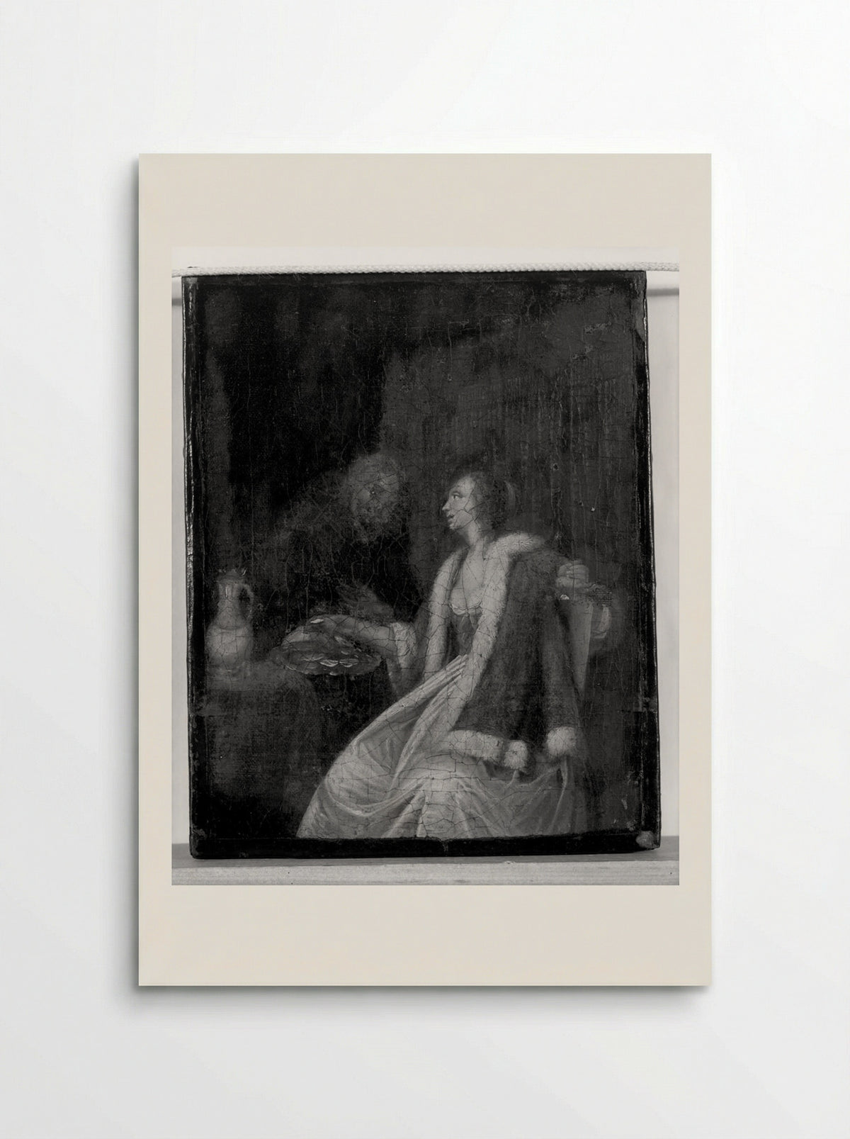 The Oyster Meal - Frans van Mieris the Elder - Poster