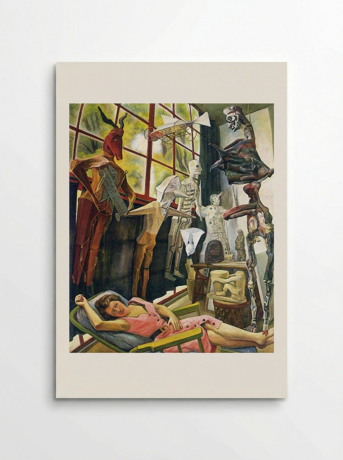 The Painter's Studio - Diego Rivera - Poster