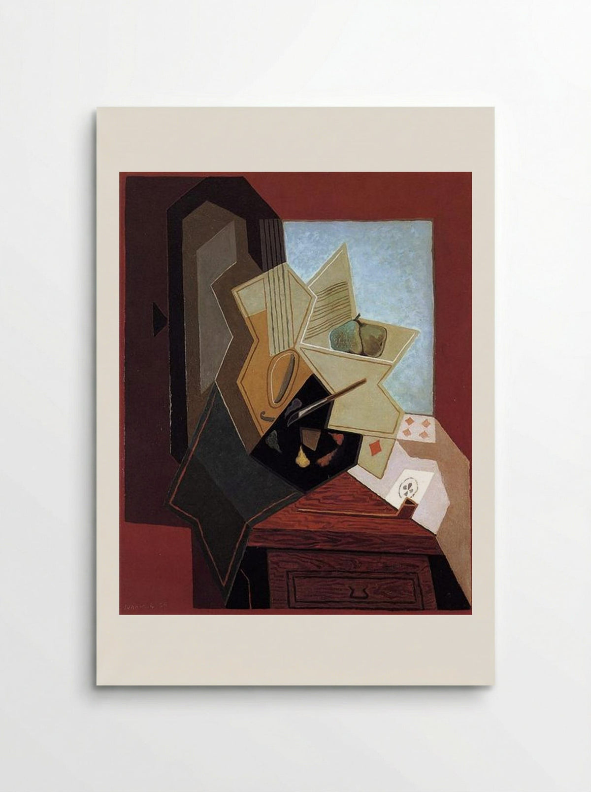 The Painter's Window - Juan Gris - Poster