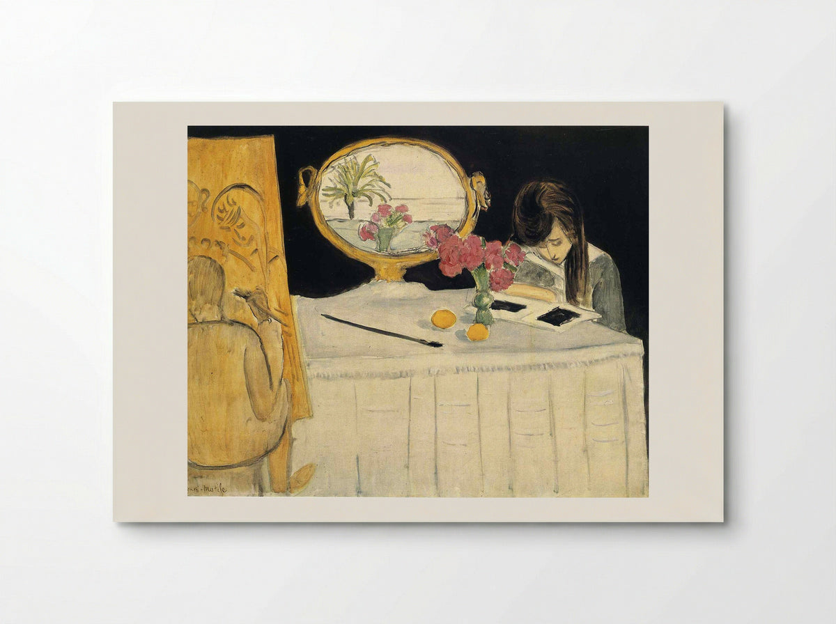 The Painting Lesson - Henri Matisse - Poster