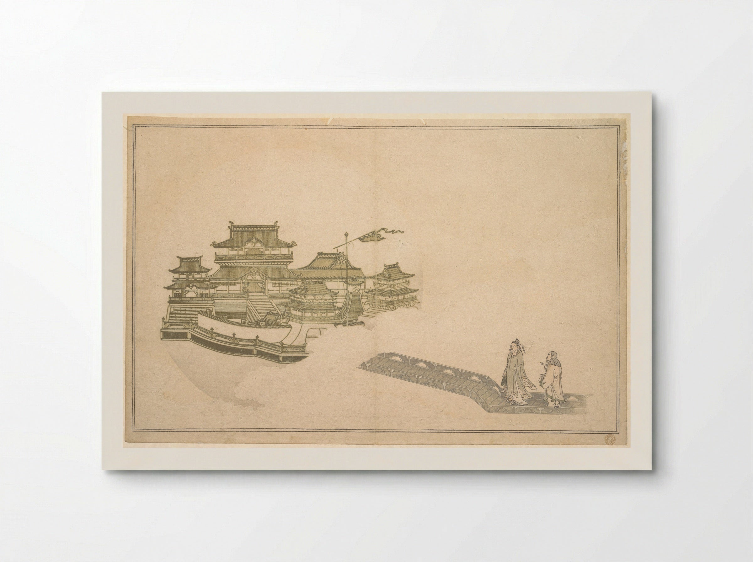 The Palace in the Moon - Kitagawa Utamaro - Poster