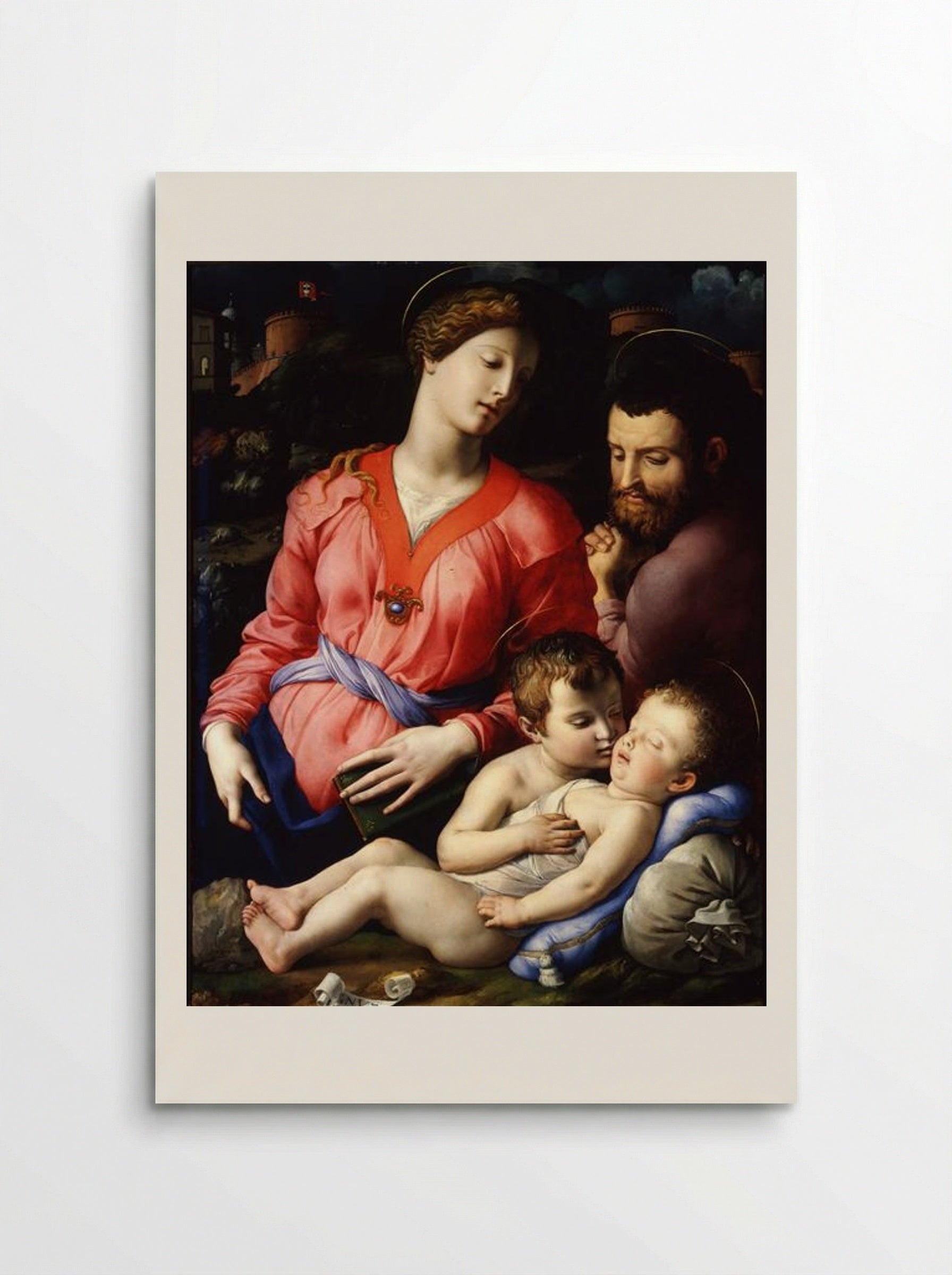 The Panciatichi Holy Family - Agnolo Bronzino - Poster