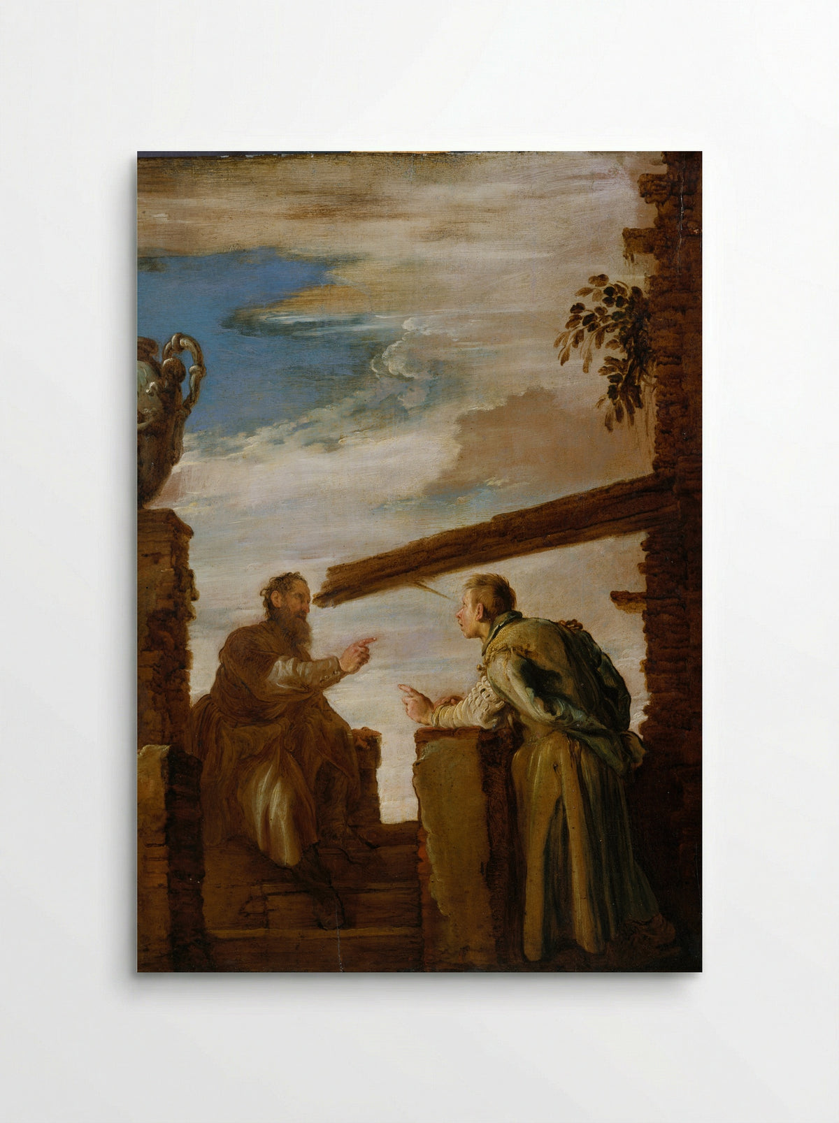 The Parable of the Mote and the Beam - Domenico Fetti - Poster