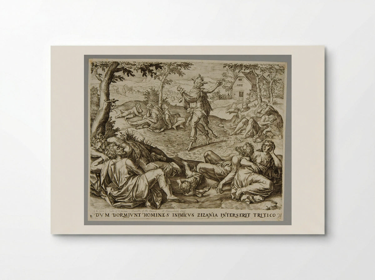 The Parable of the Sower, Plate I - Gerard de Jode - Poster