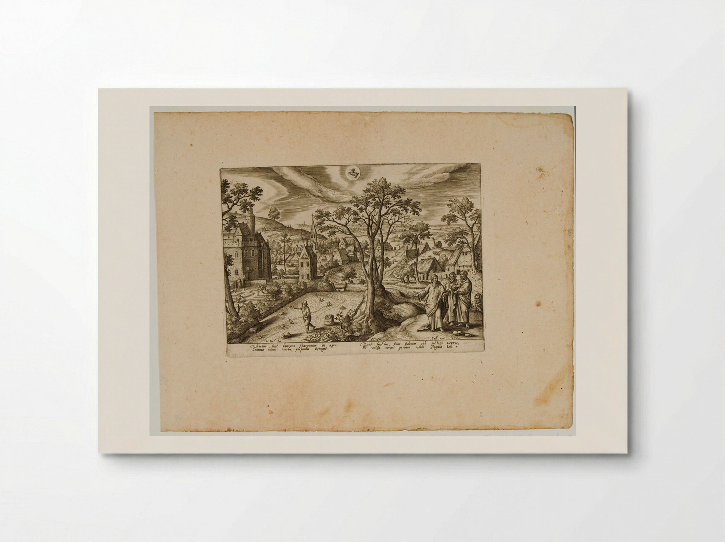 The Parable of the Sower - Adriaen Collaert - Poster