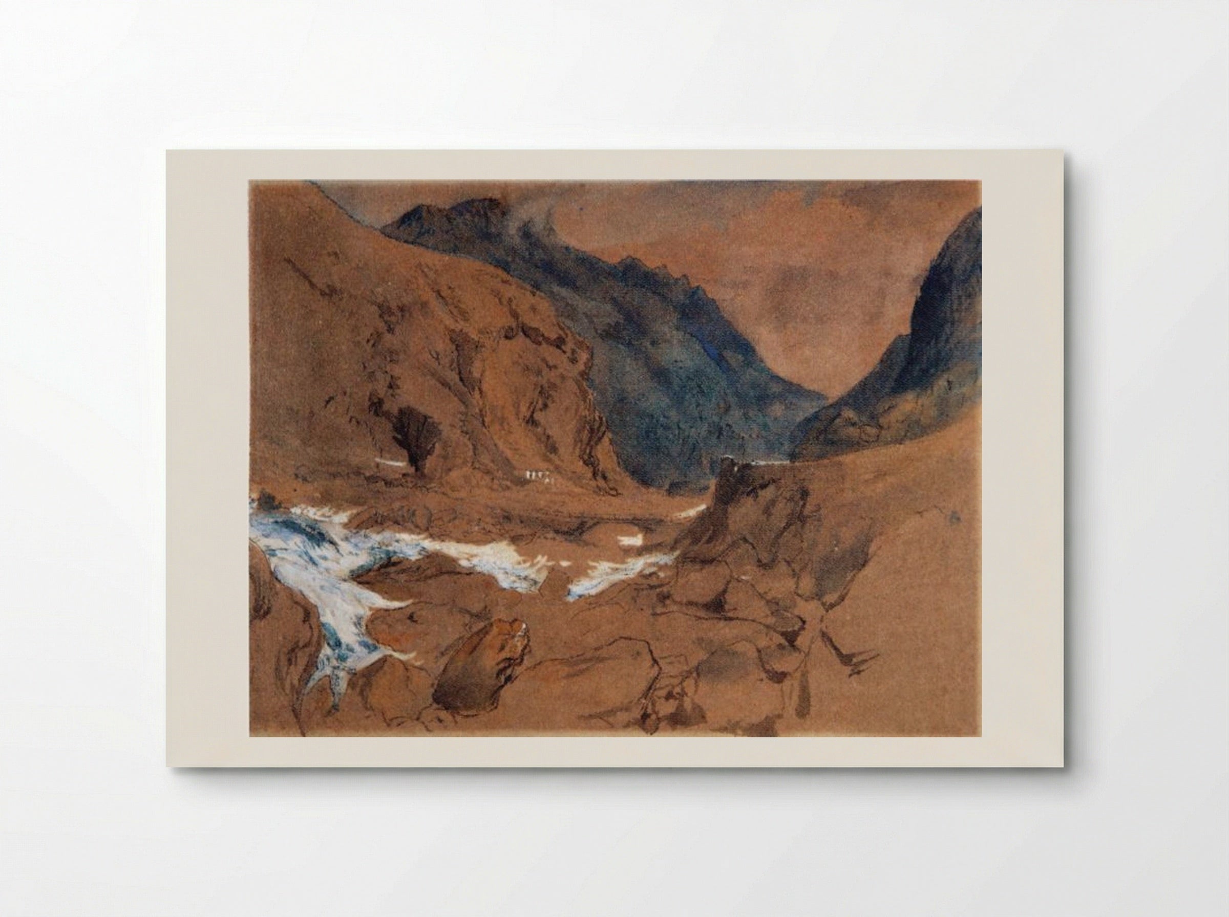 The Pass of Faido - John Ruskin - Poster