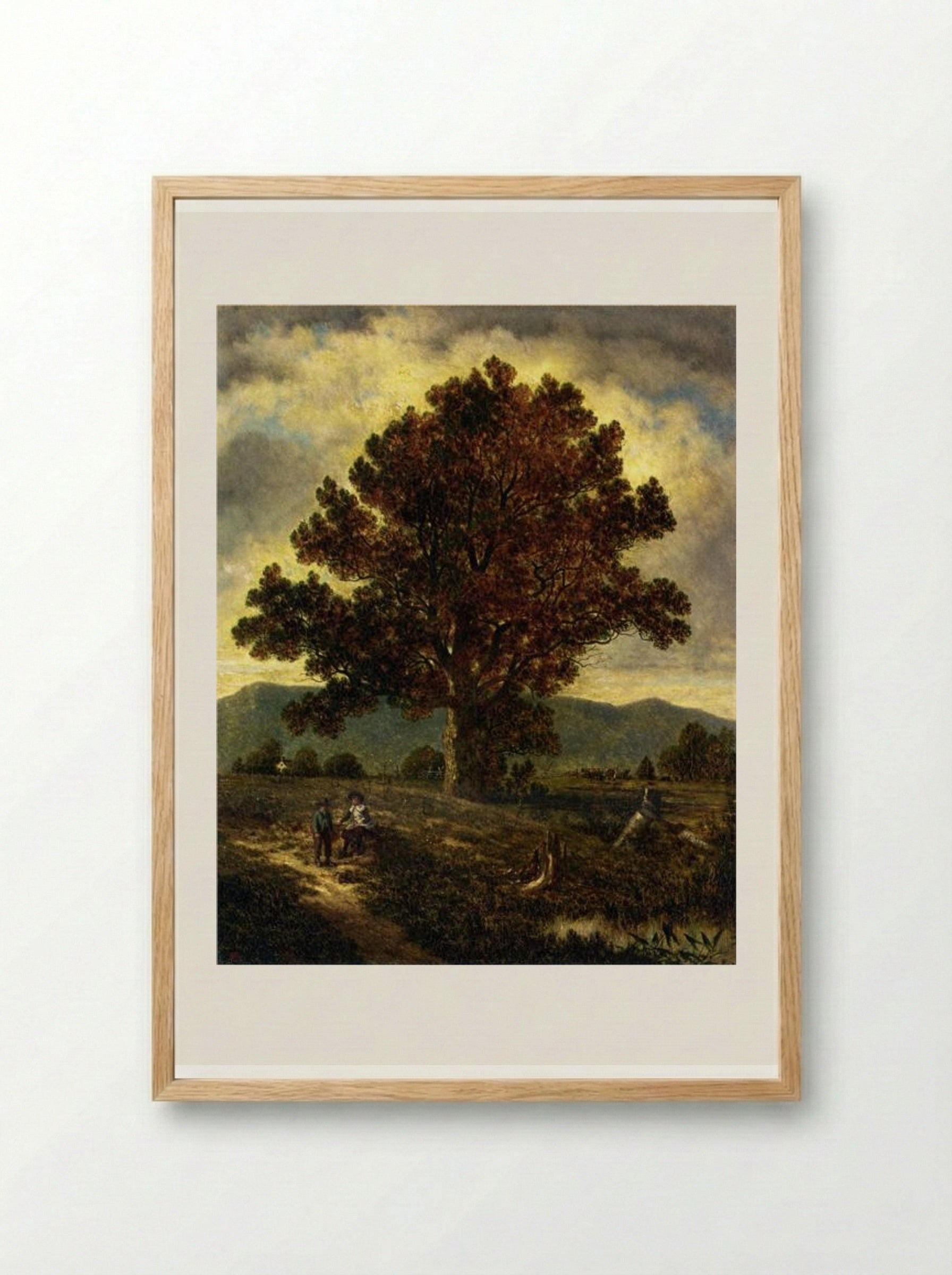 The Pathway Home - David Johnson - Framed Print Wood