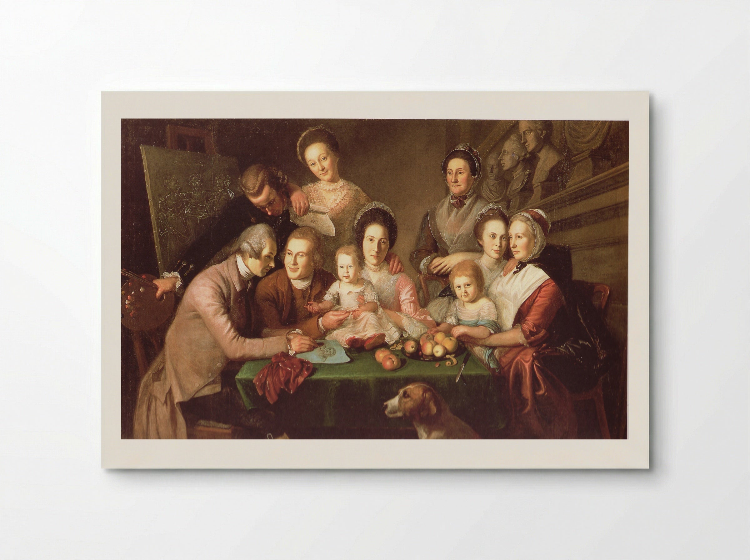 The Peale Family - Charles Willson Peale - Poster